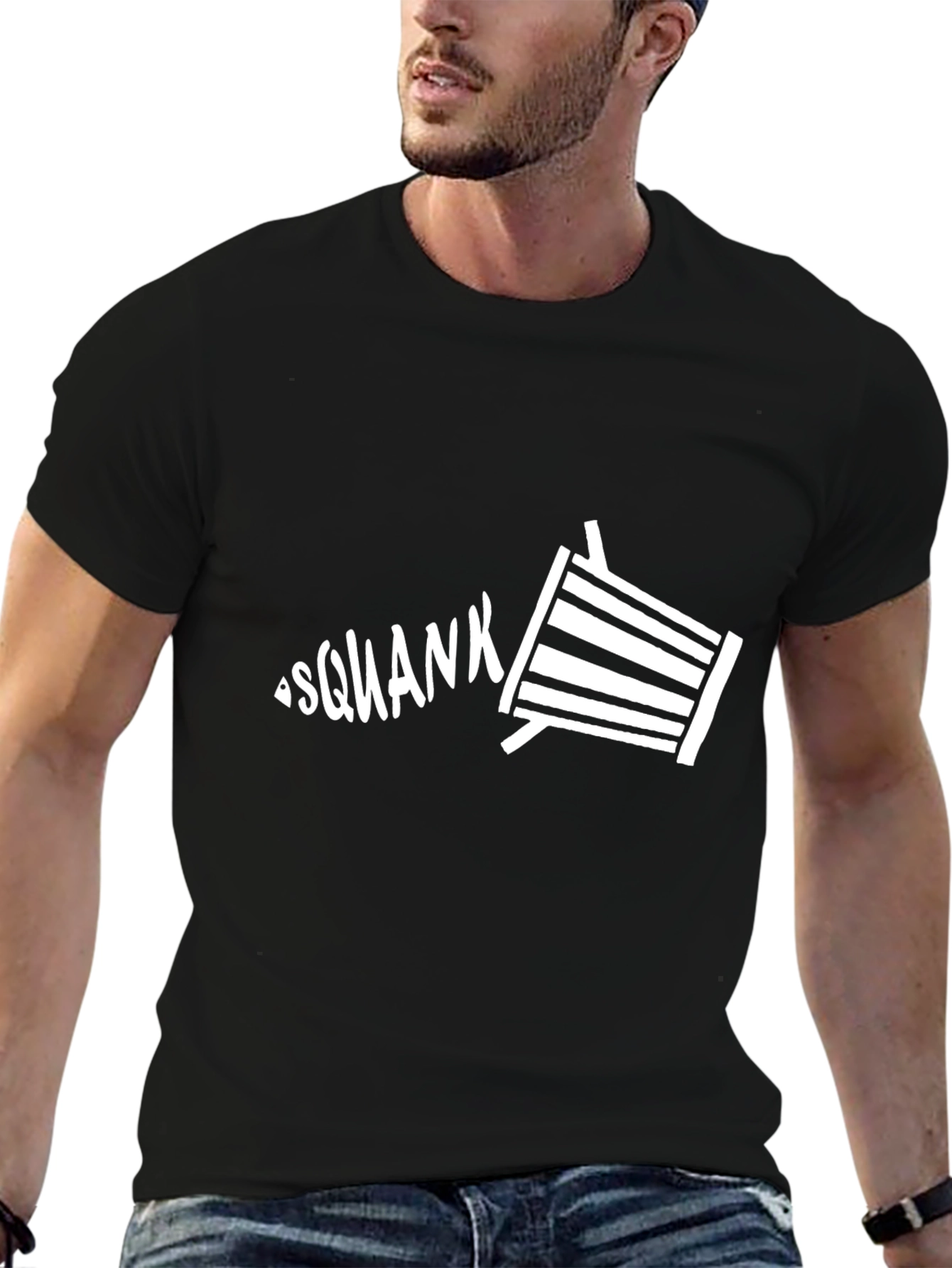 Squank Beer Pong Tee - Funny Drinking Shirt