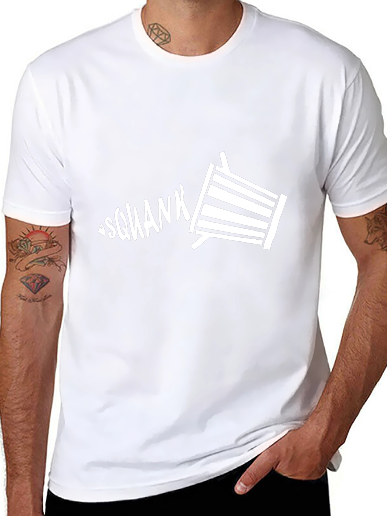 Squank Beer Pong Tee - Funny Drinking Shirt
