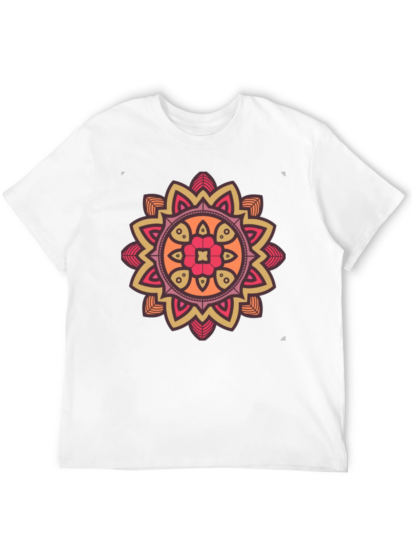 Mandala Graphic T-Shirt - Unique Artistic Design