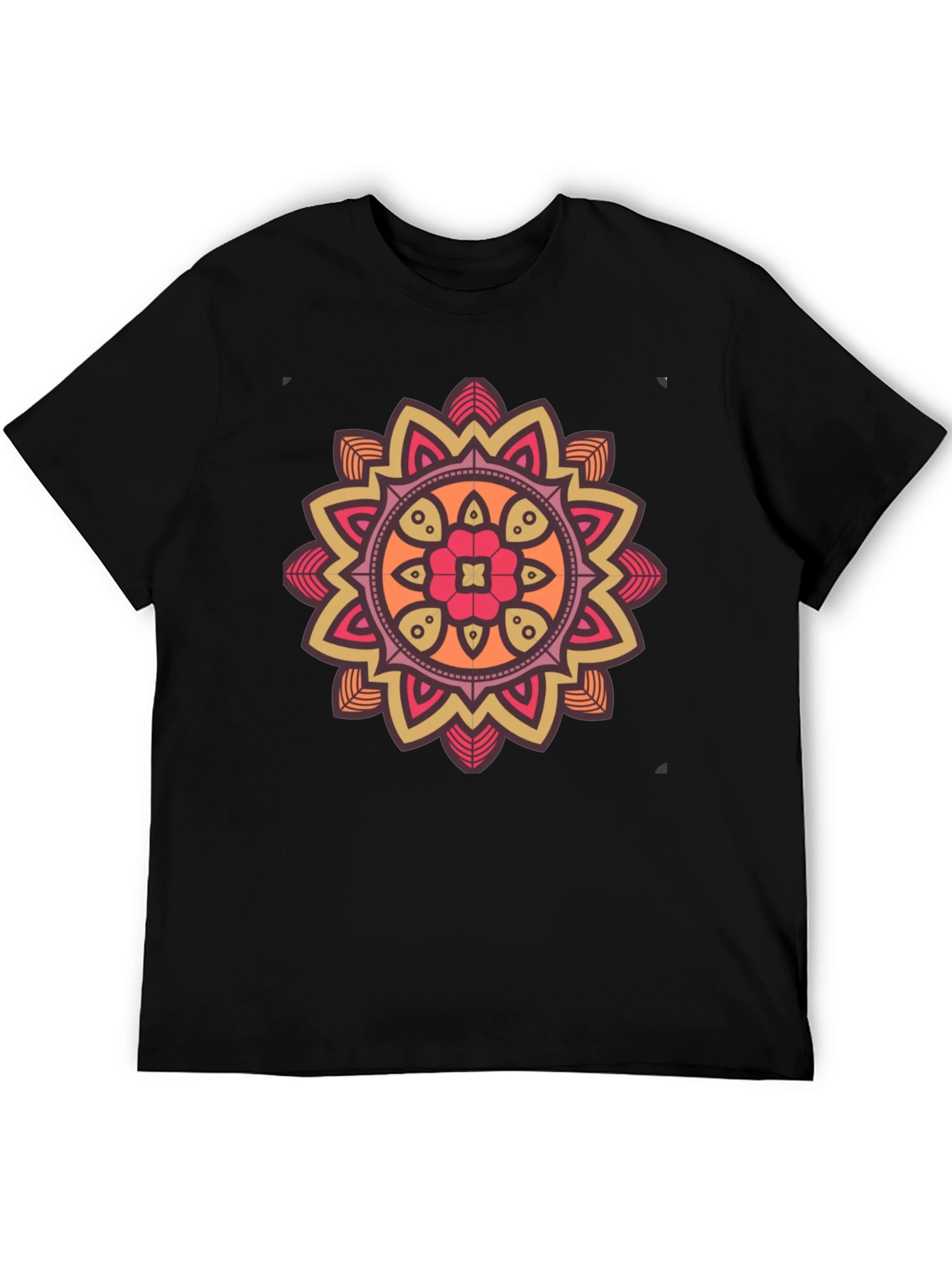 Mandala Graphic T-Shirt - Unique Artistic Design