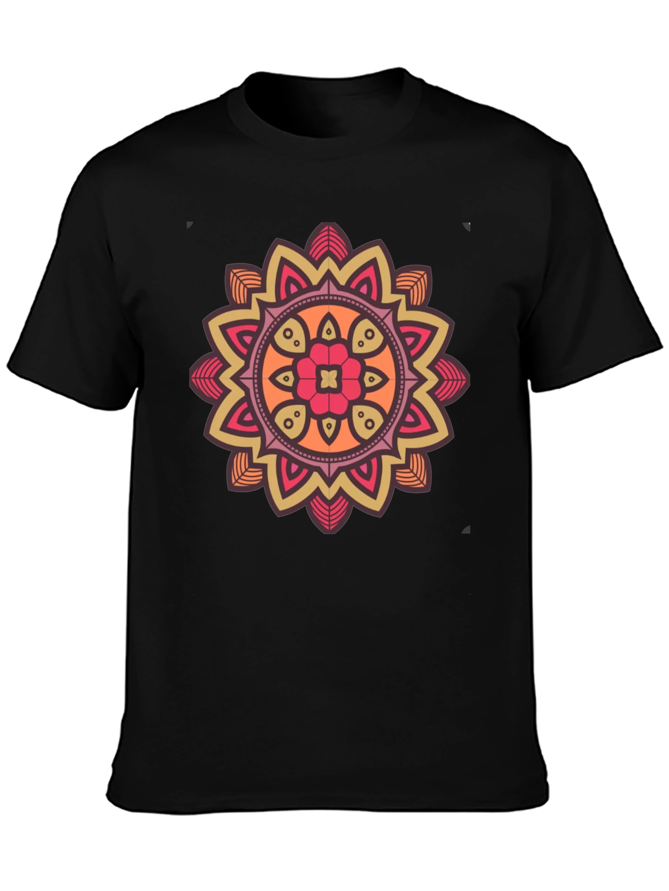 Mandala Graphic T-Shirt - Unique Artistic Design