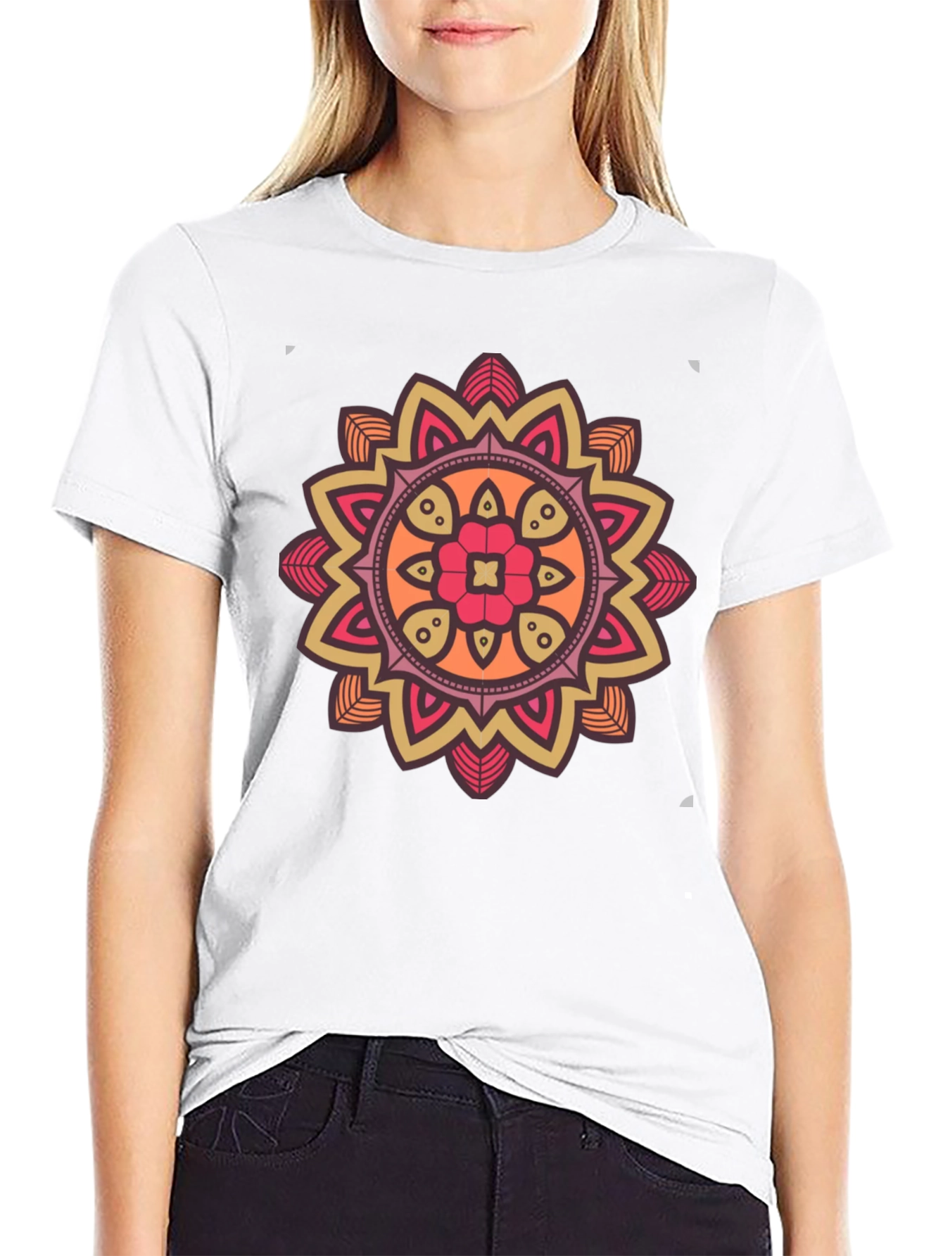 Mandala Graphic T-Shirt - Unique Artistic Design