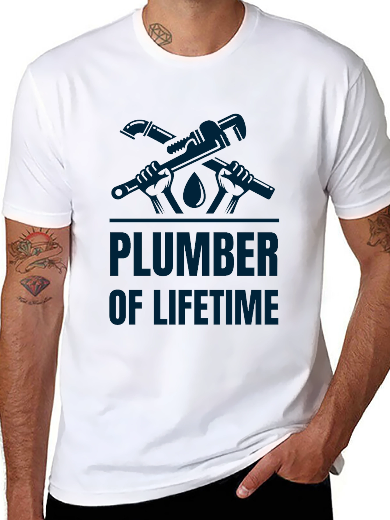 Plumber of Lifetime Graphic T-Shirt