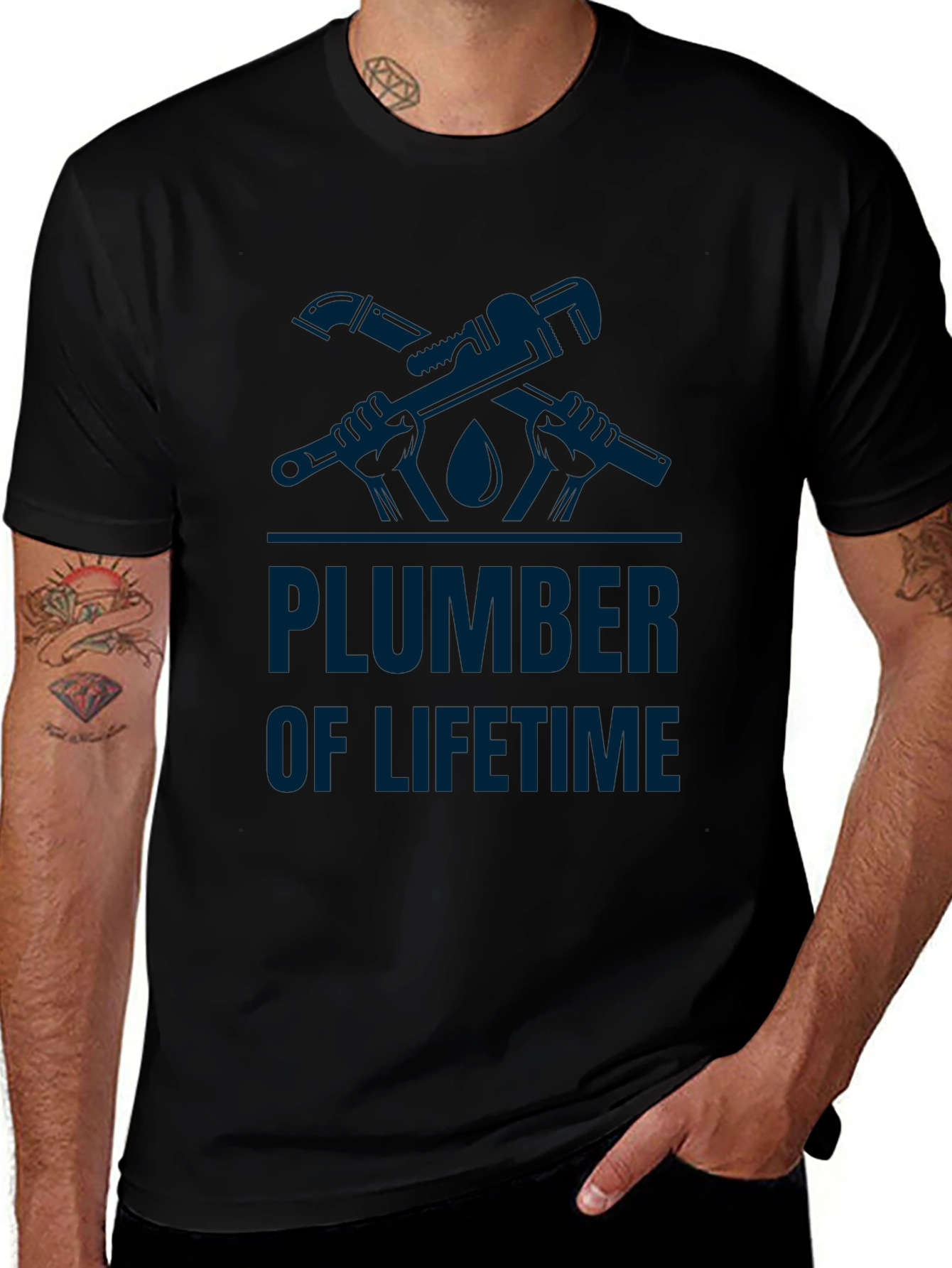 Plumber of Lifetime Graphic T-Shirt