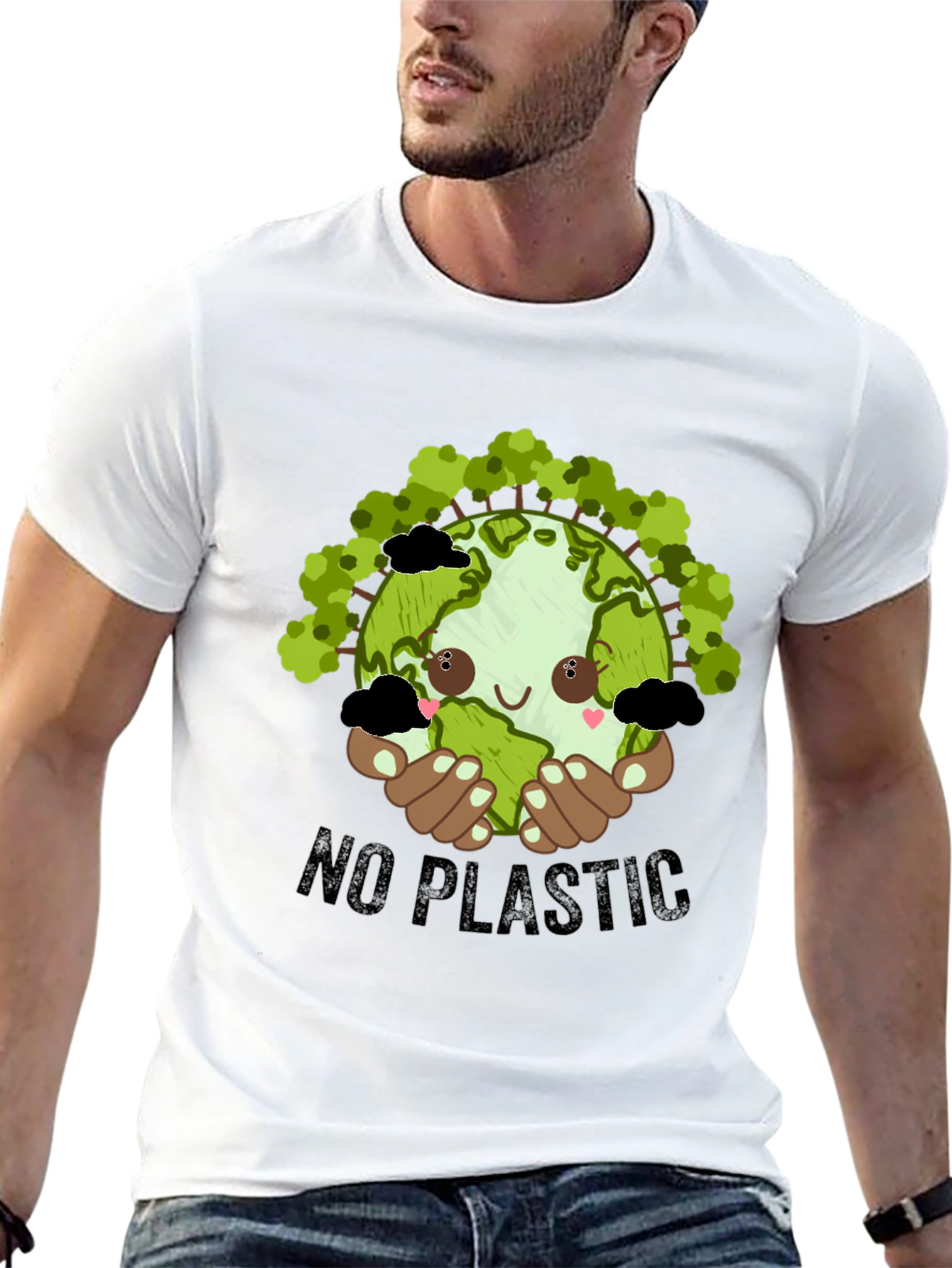Eco-Friendly No Plastic T-Shirt