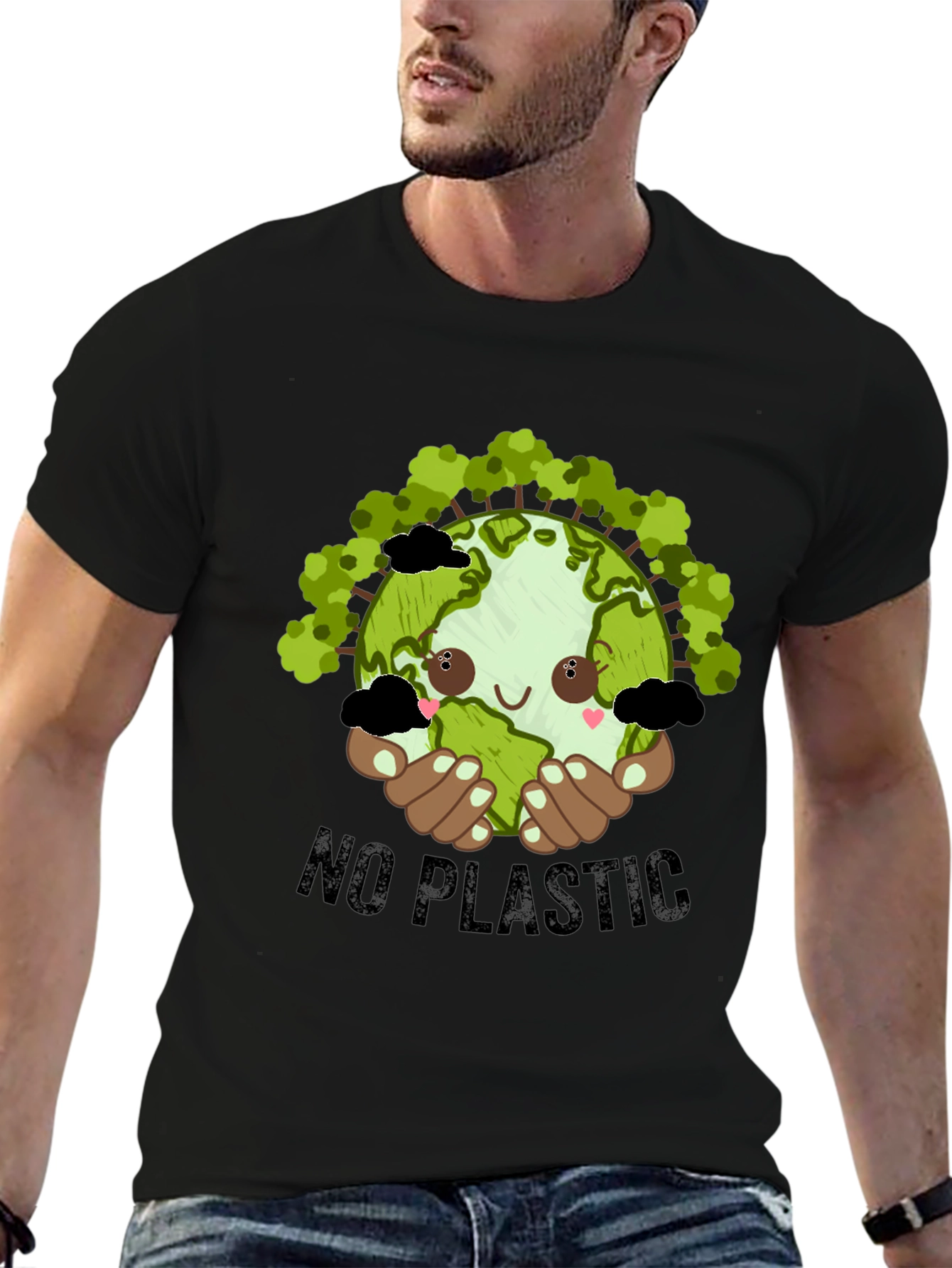 Eco-Friendly No Plastic T-Shirt