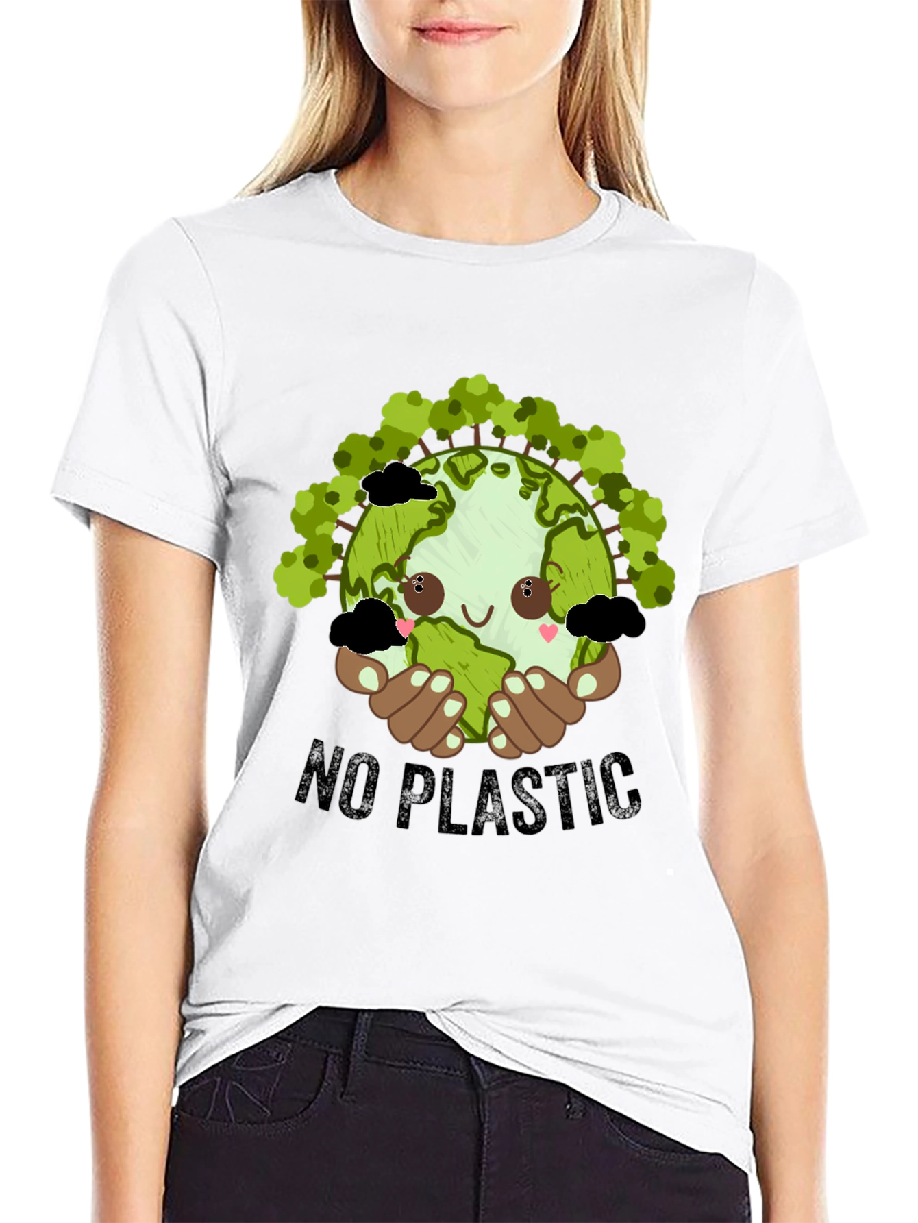 Eco-Friendly No Plastic T-Shirt