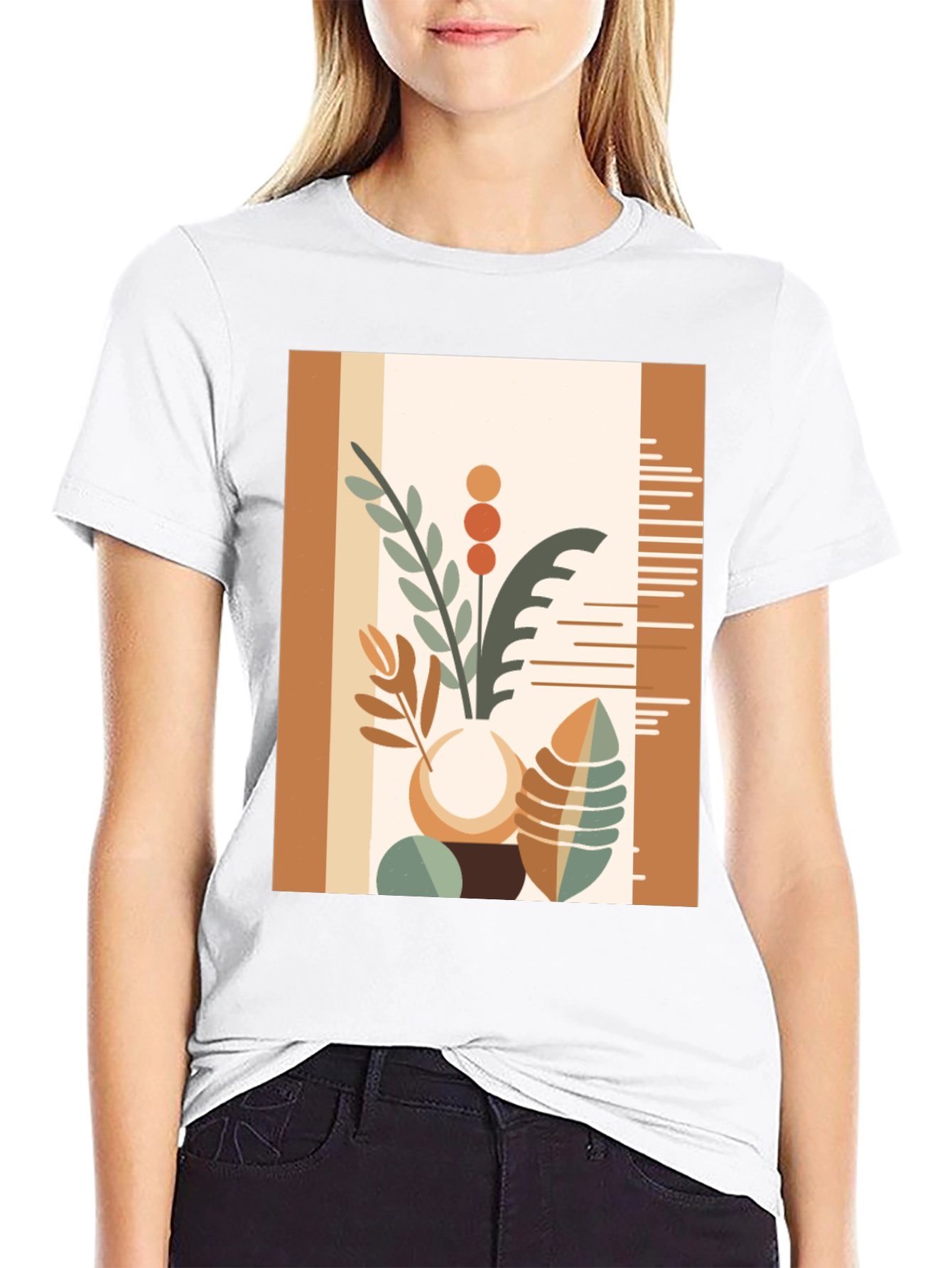 Modern Art Graphic T-Shirt