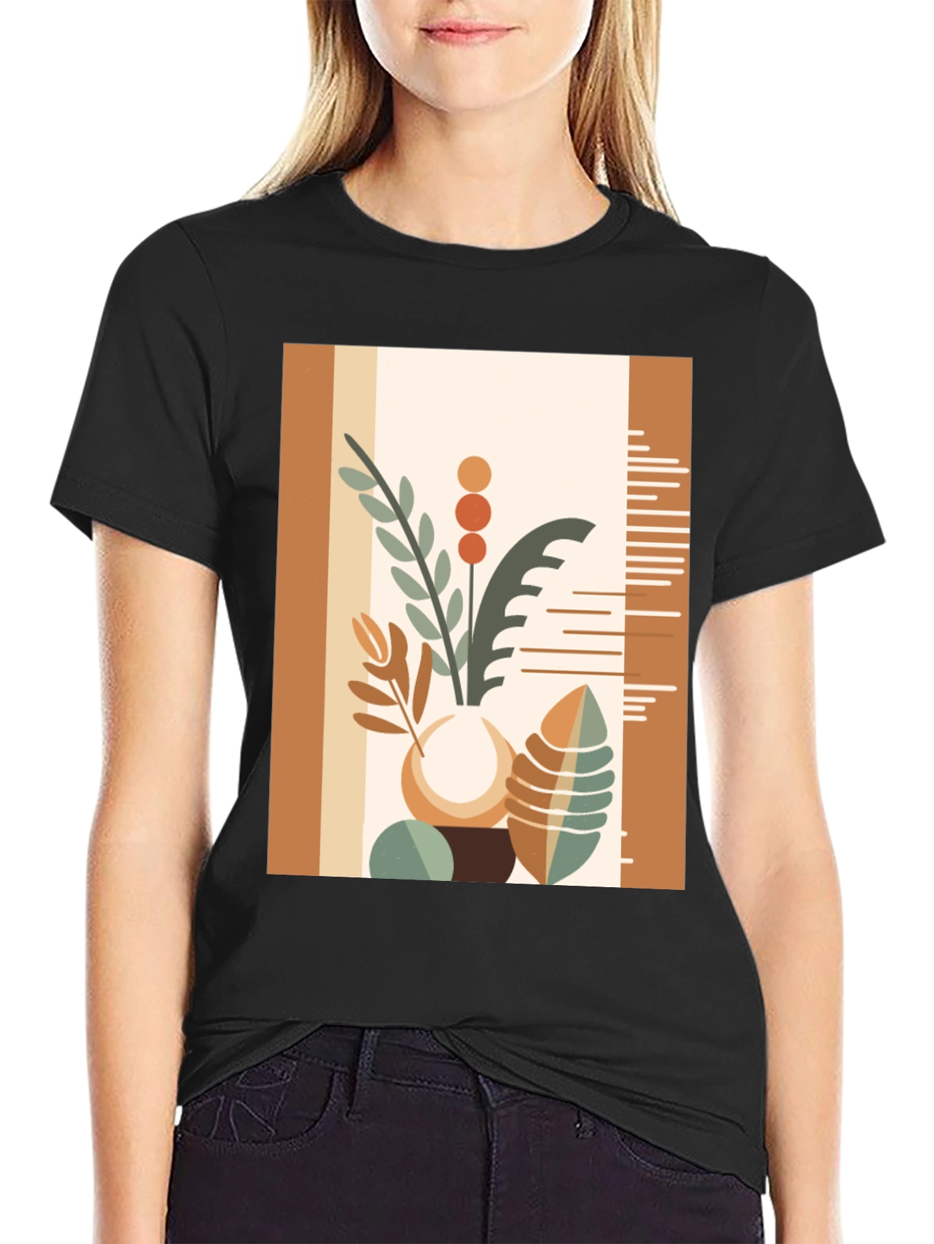 Modern Art Graphic T-Shirt