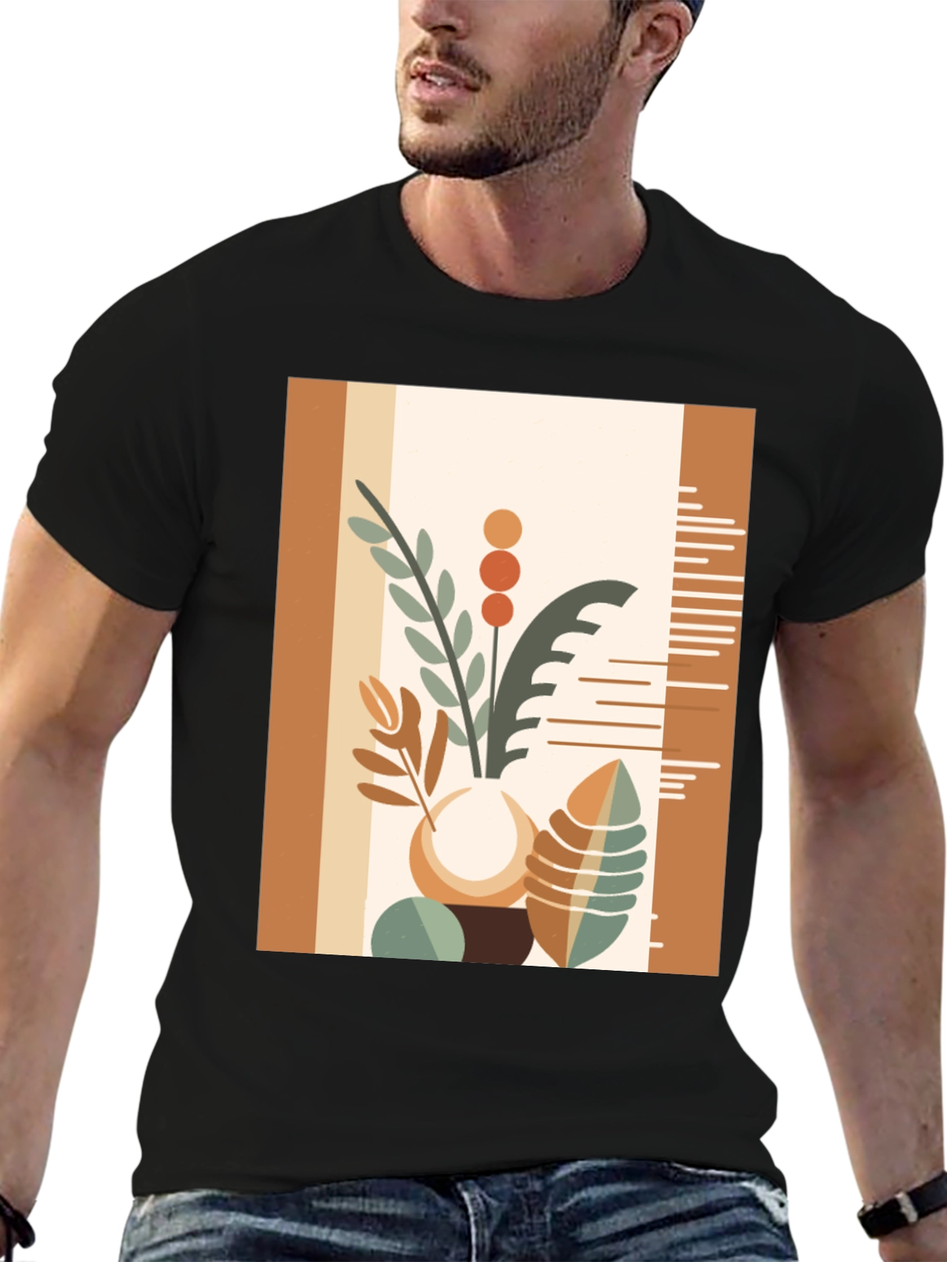 Modern Art Graphic T-Shirt