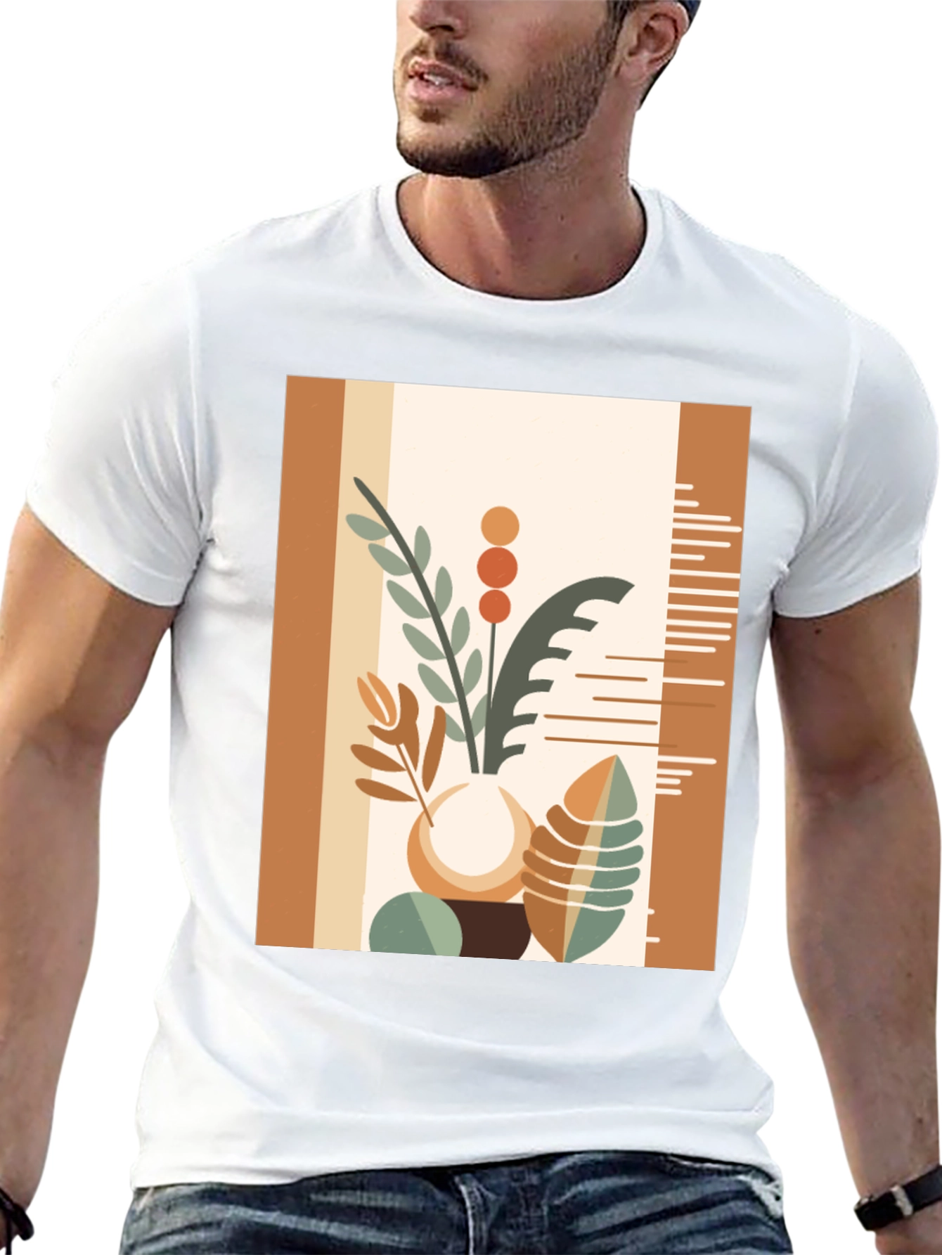 Modern Art Graphic T-Shirt
