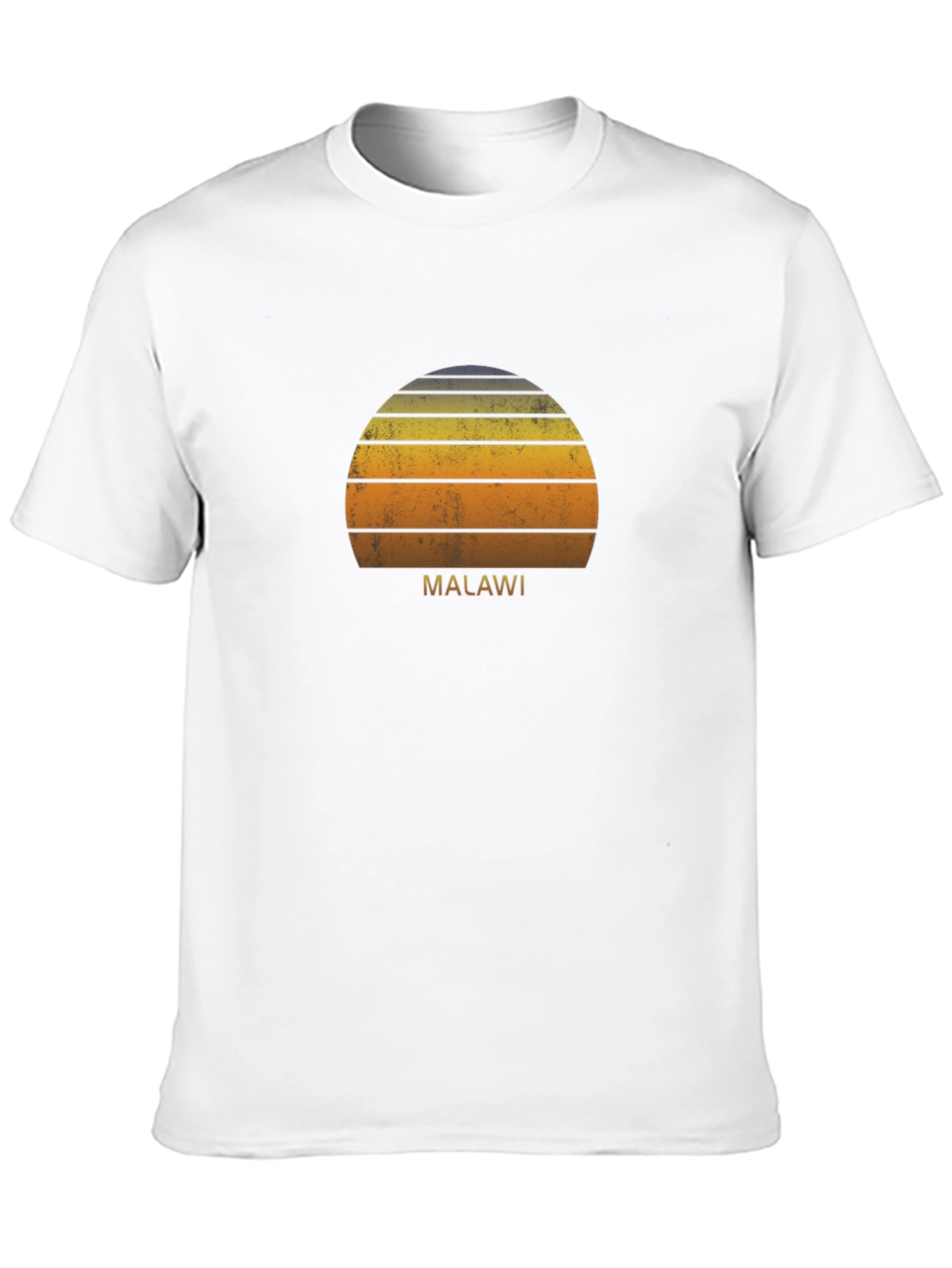 Malawi Retro Sunset T-Shirt | Stylish & Comfortable