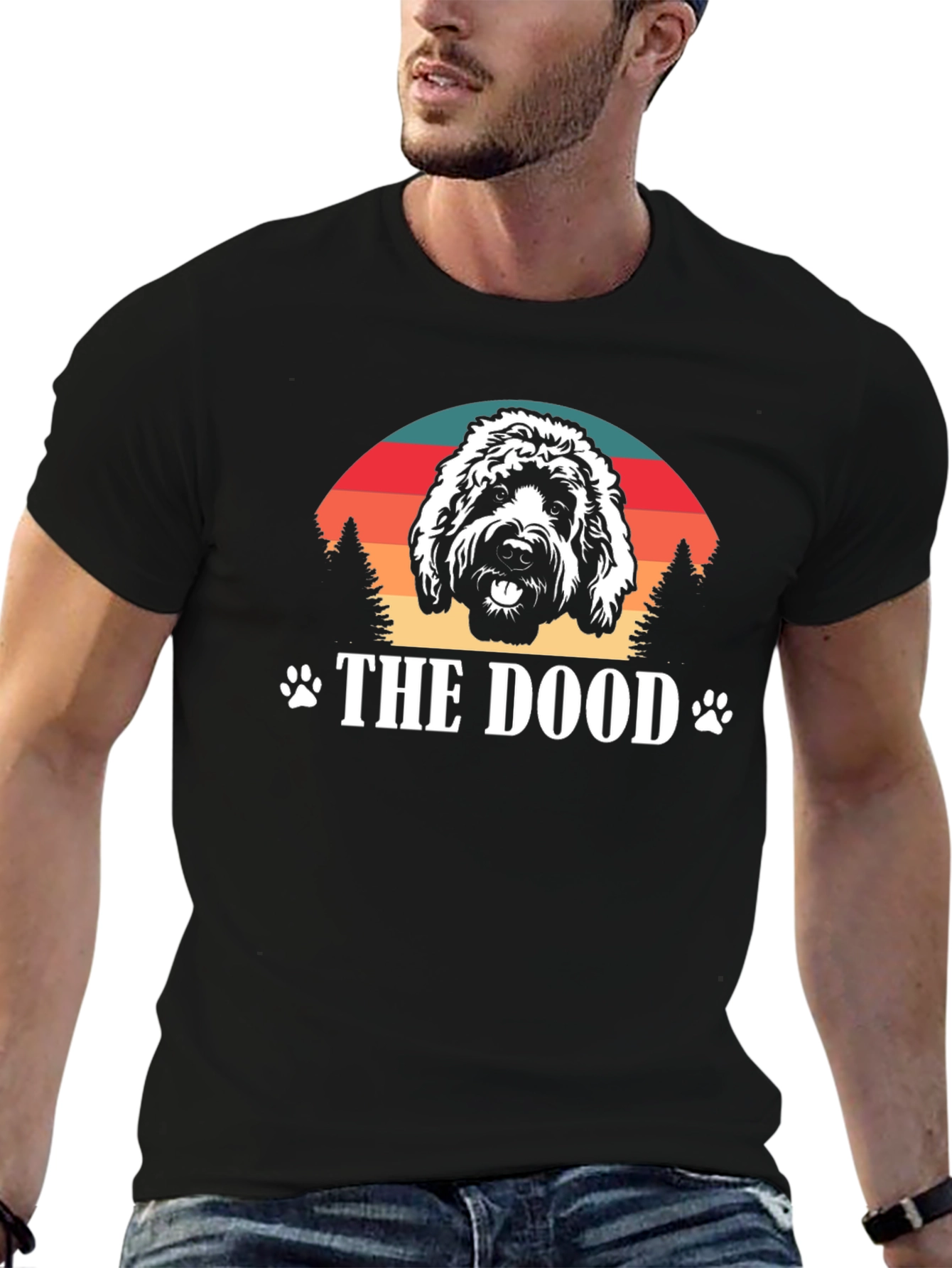 The Dood T-Shirt - Dog Lover Retro Style