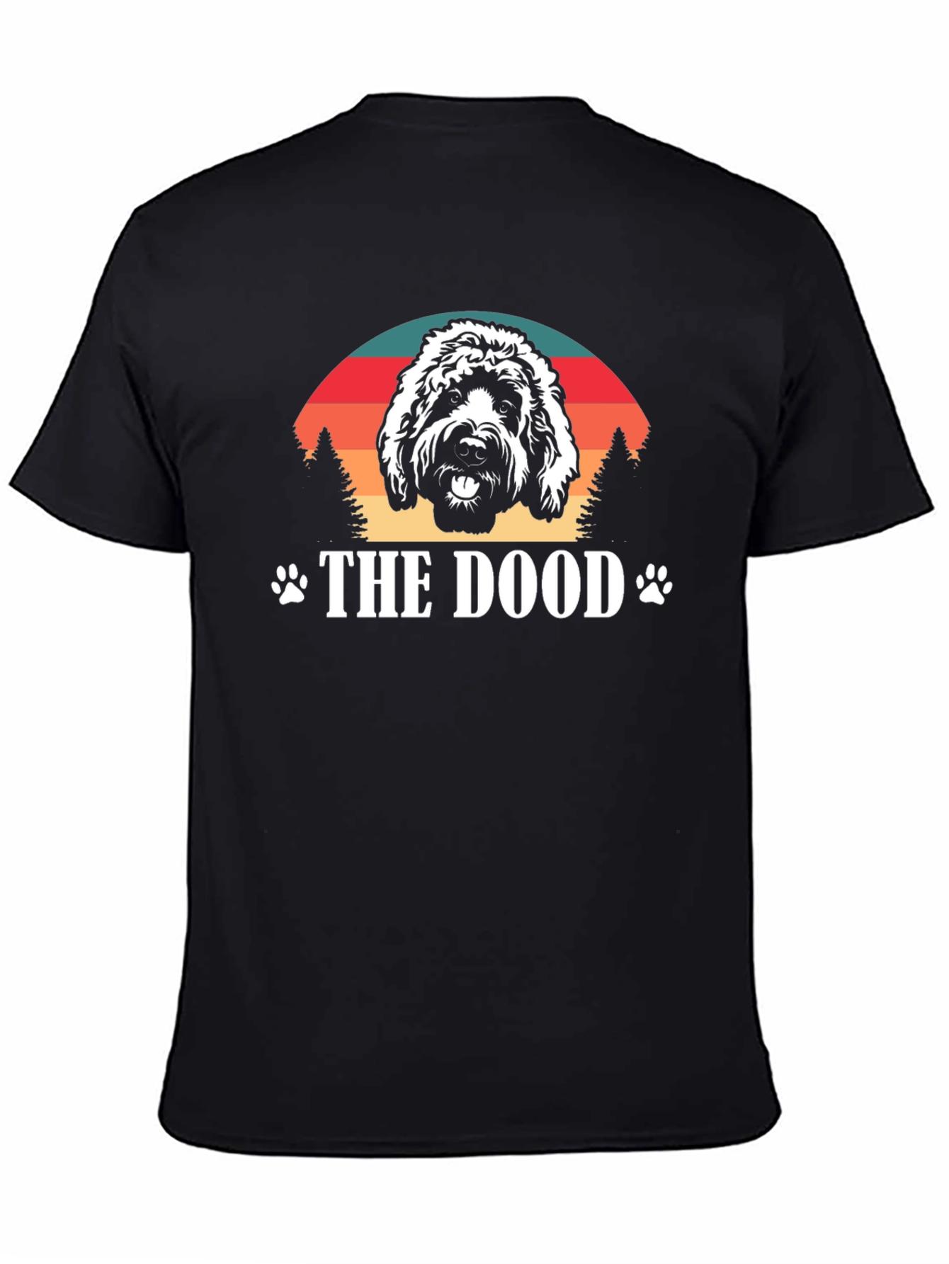 The Dood T-Shirt - Dog Lover Retro Style