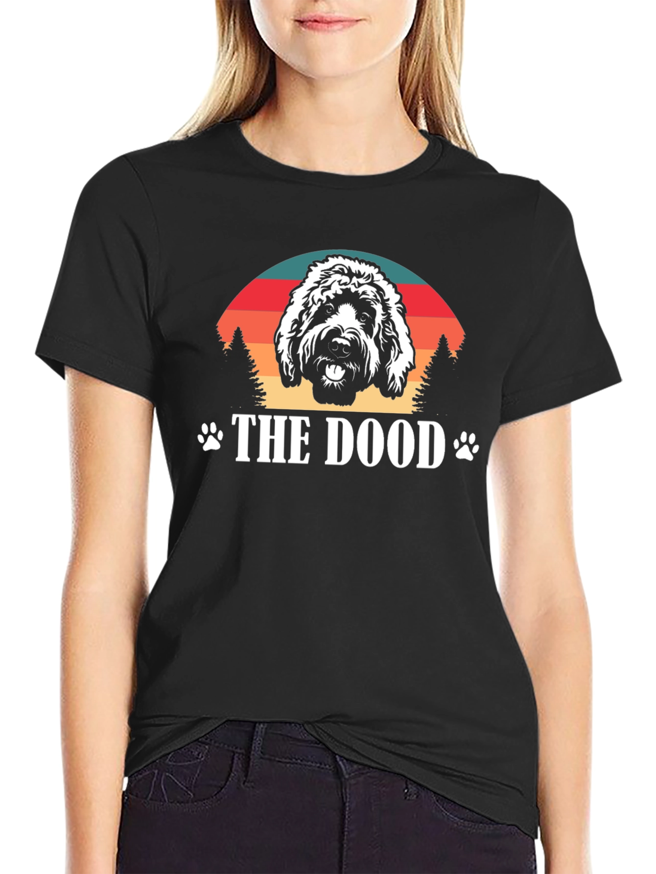 The Dood T-Shirt - Dog Lover Retro Style