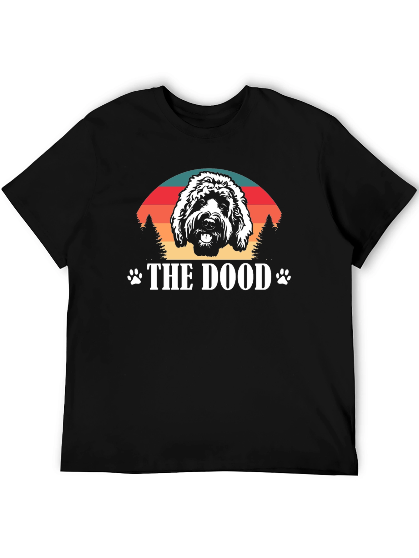 The Dood T-Shirt - Dog Lover Retro Style