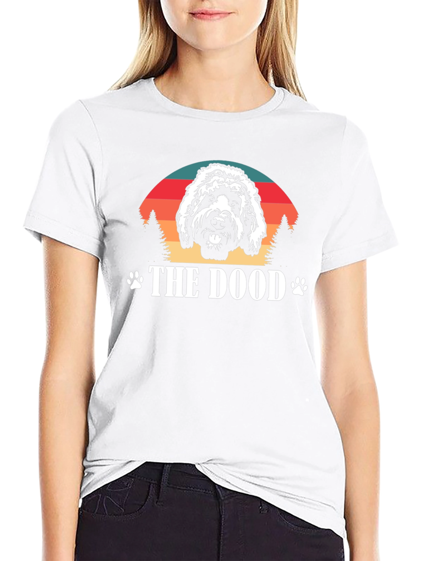 The Dood T-Shirt - Dog Lover Retro Style