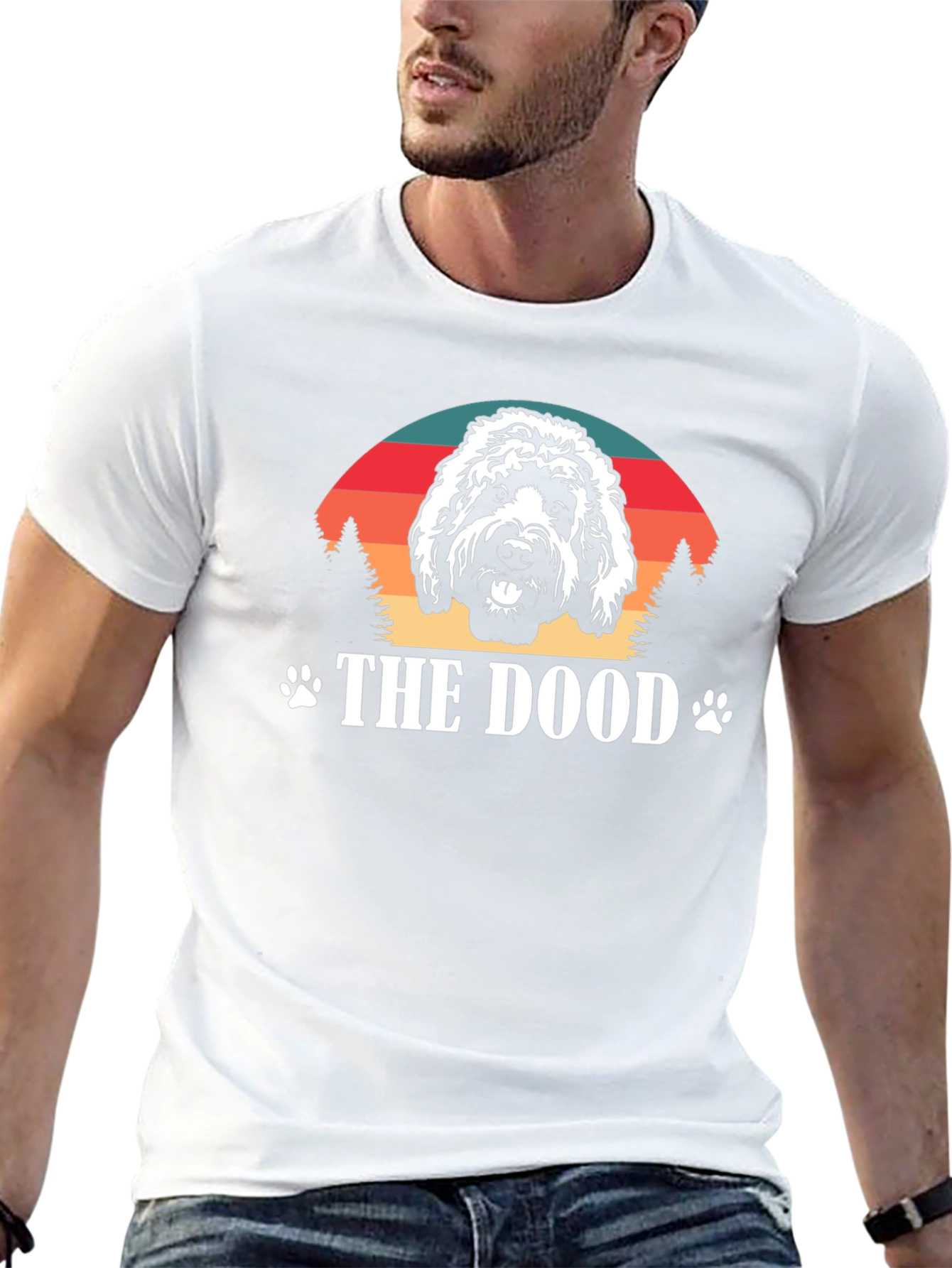 The Dood T-Shirt - Dog Lover Retro Style