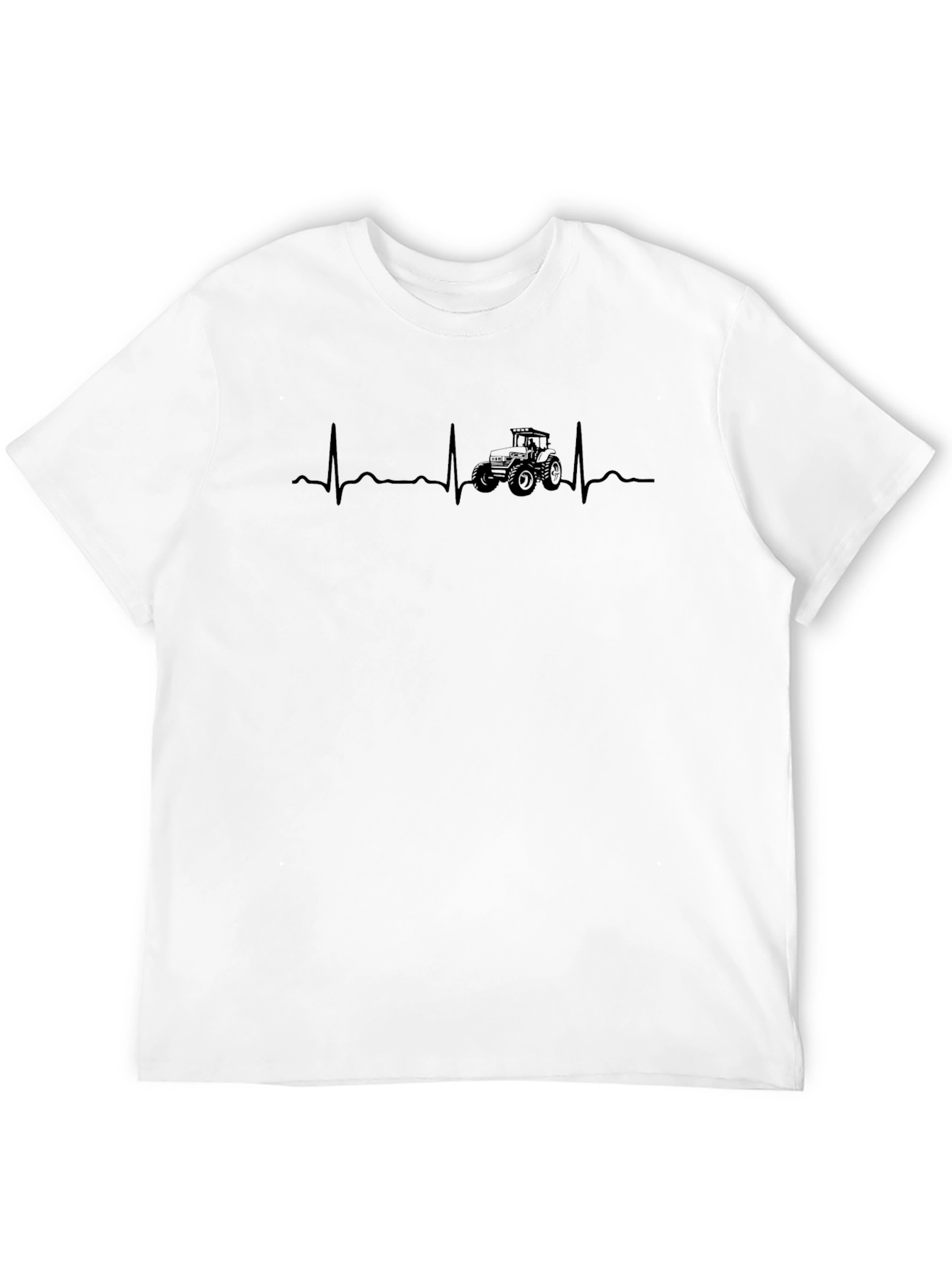 Tractor Heartbeat T-Shirt - Farm Life Tee