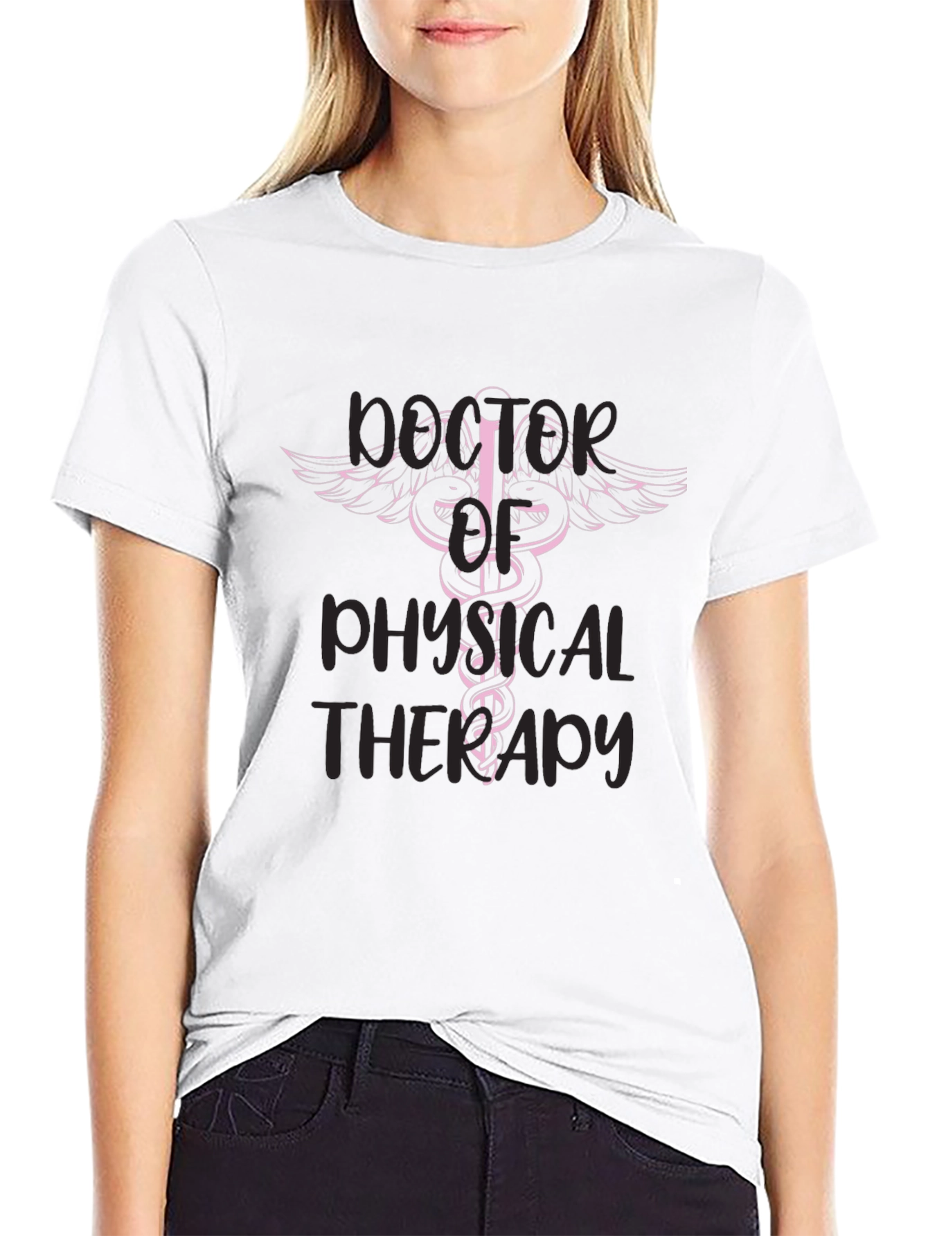 Doctor Physical Therapy Black Graphic Tee