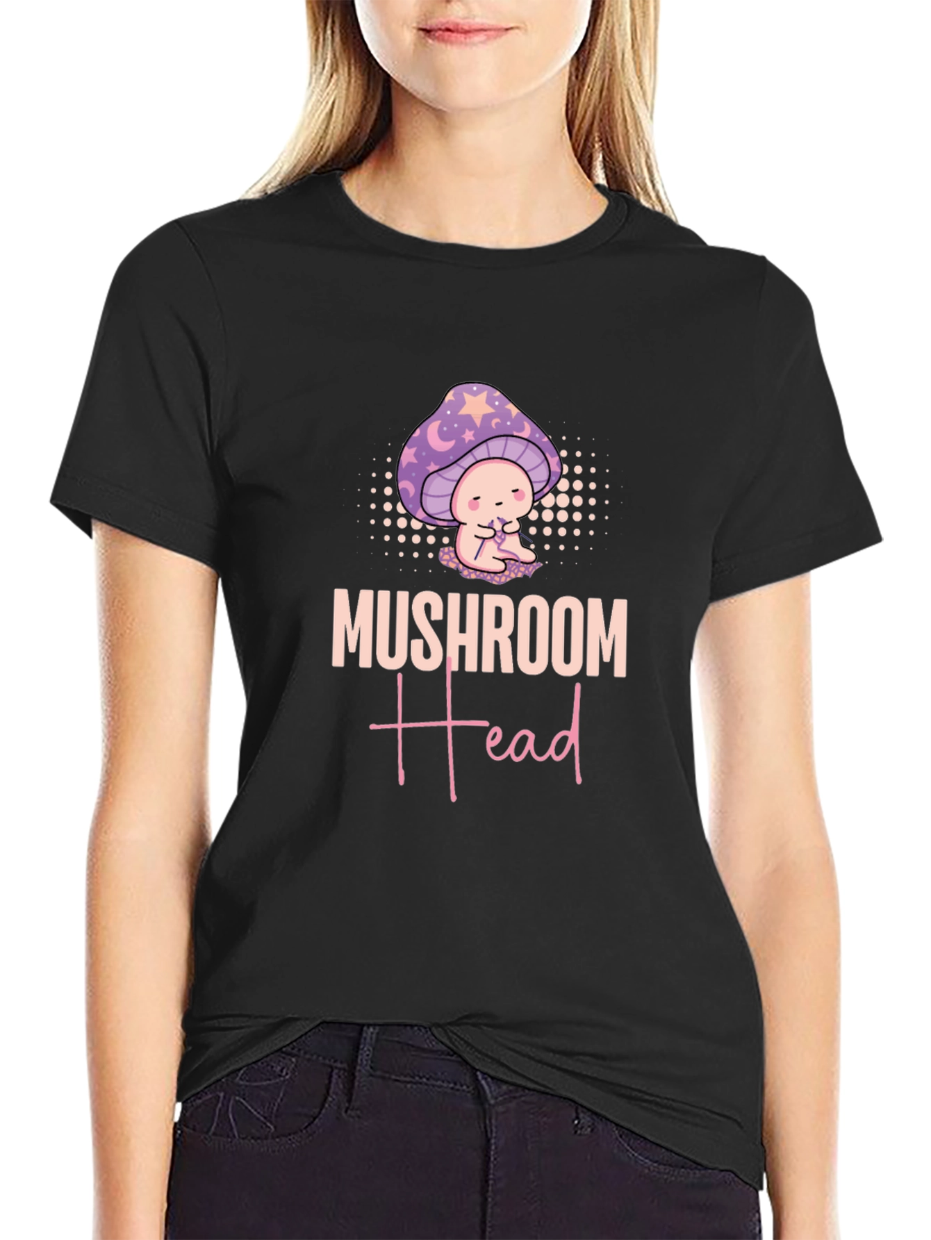 Mushroom Head Graphic Tee