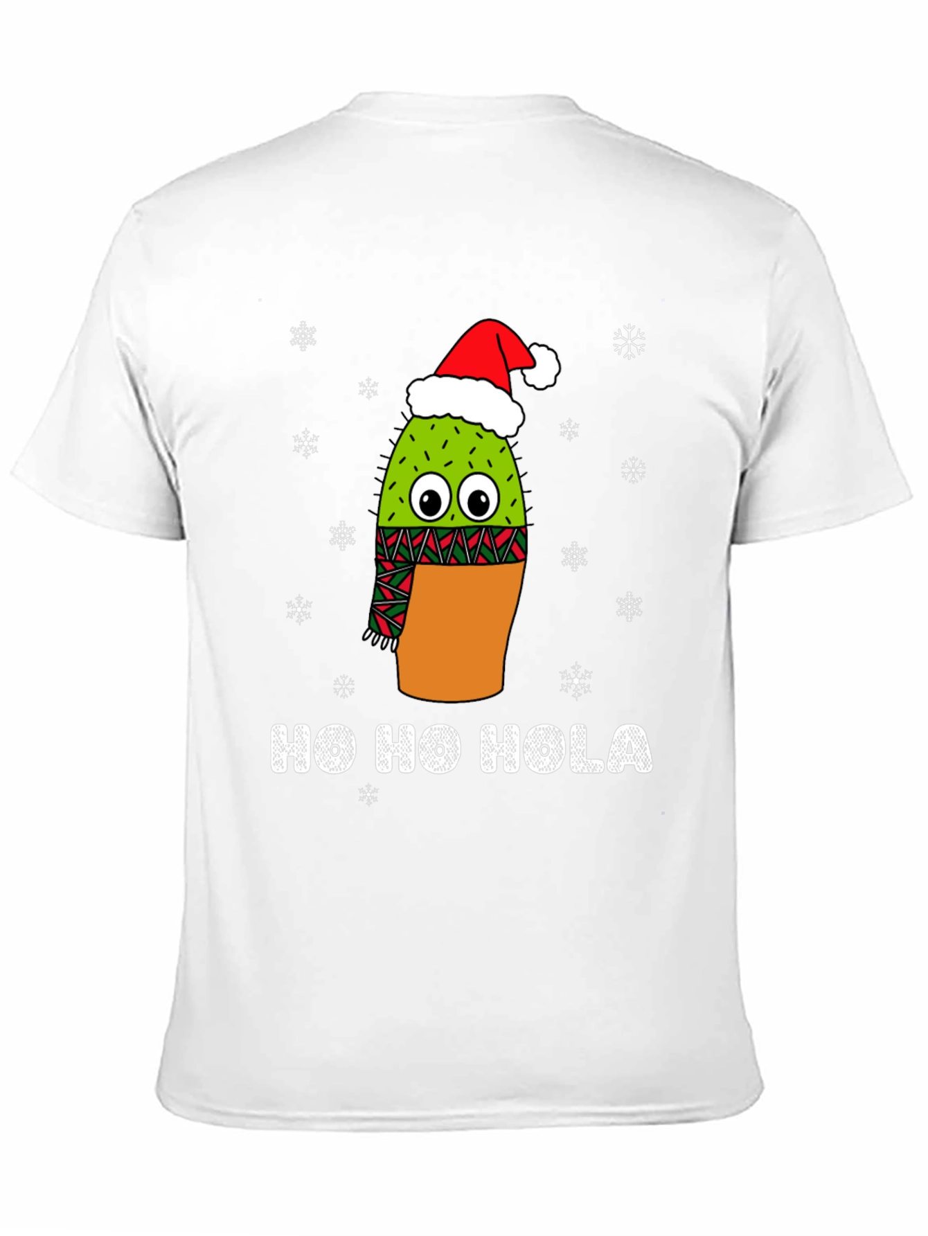 Ho Ho Hola Christmas Cactus T-Shirt