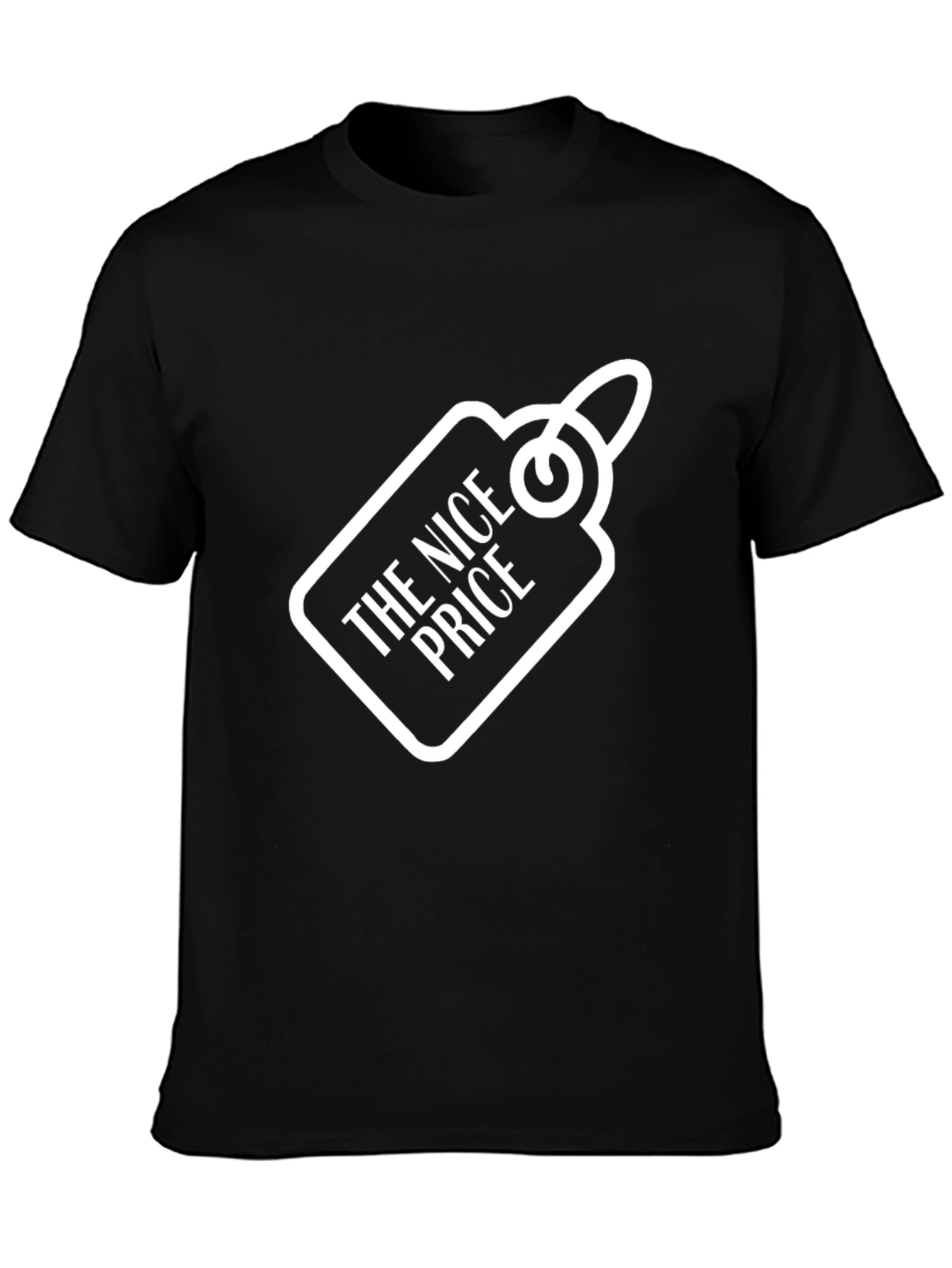 The Nice Price Black Graphic Tee