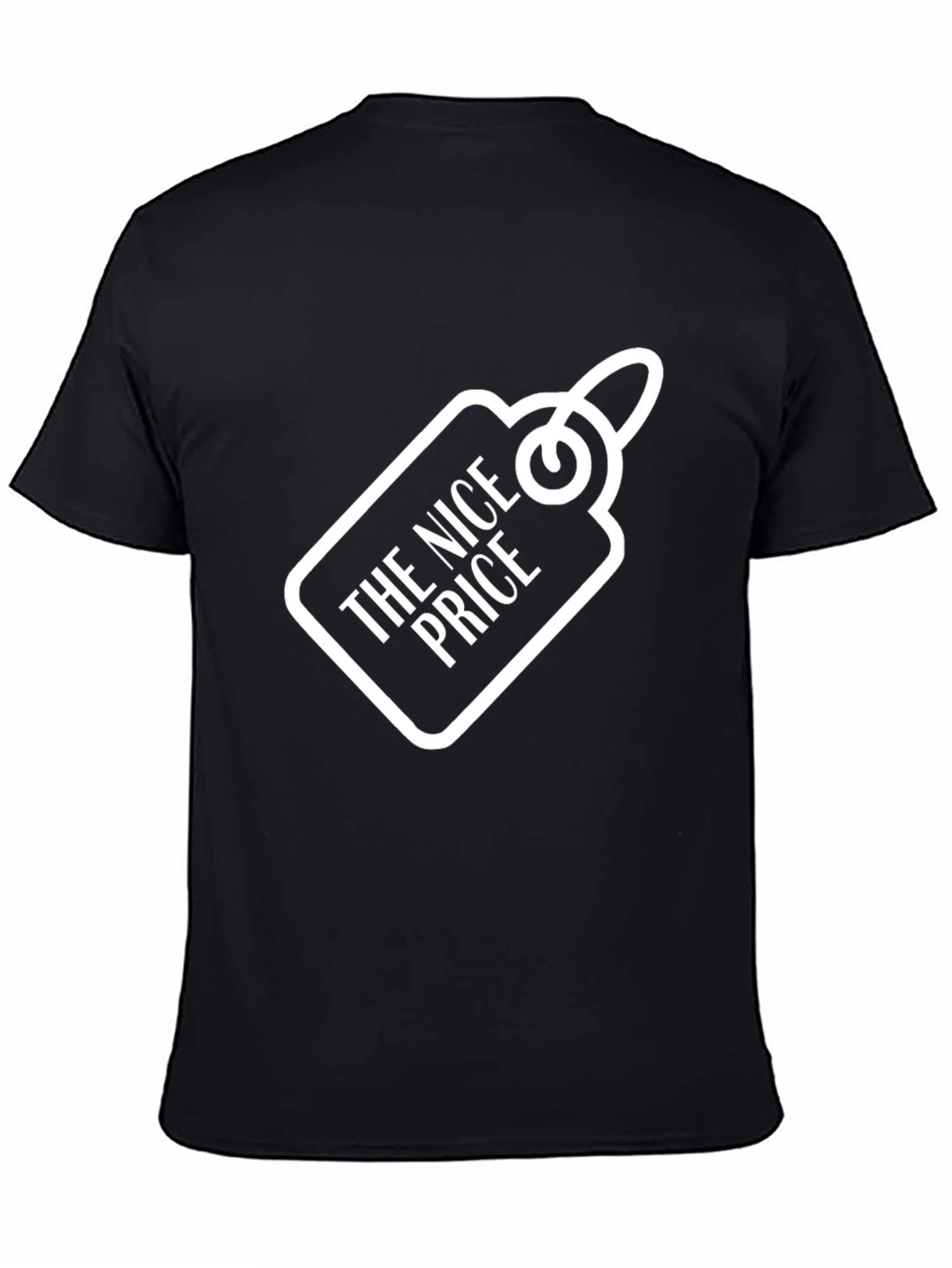 The Nice Price Black Graphic Tee