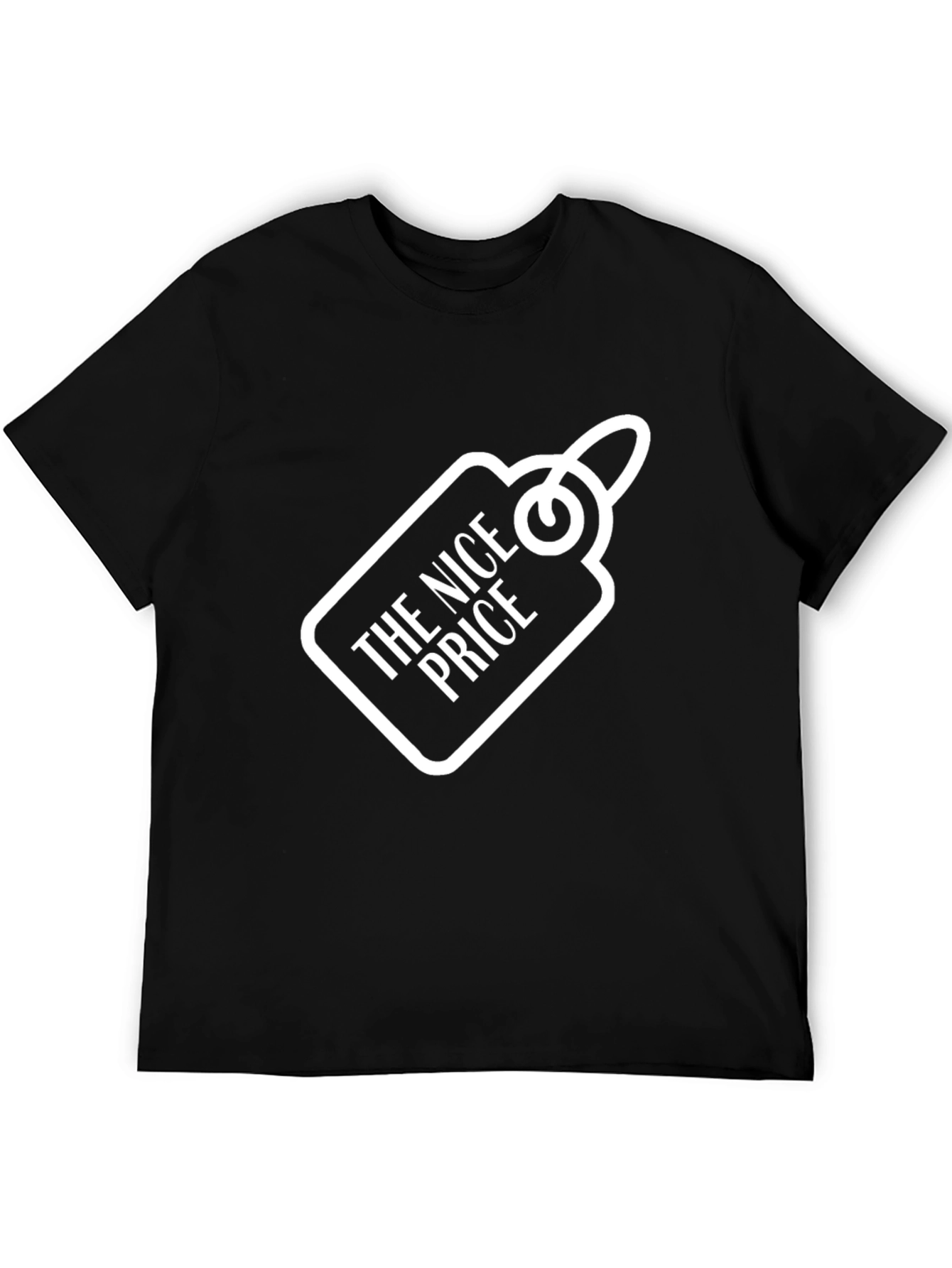 The Nice Price Black Graphic Tee