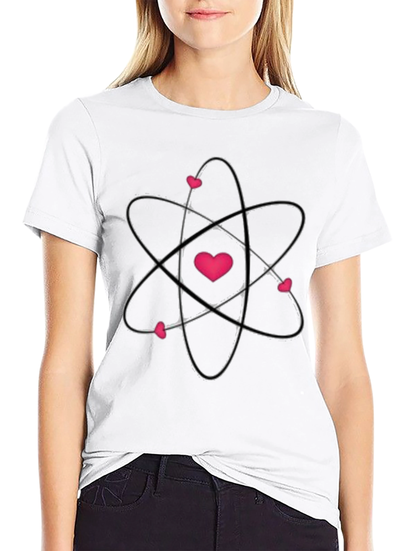 Atom Heart T-Shirt - Science Love Tee
