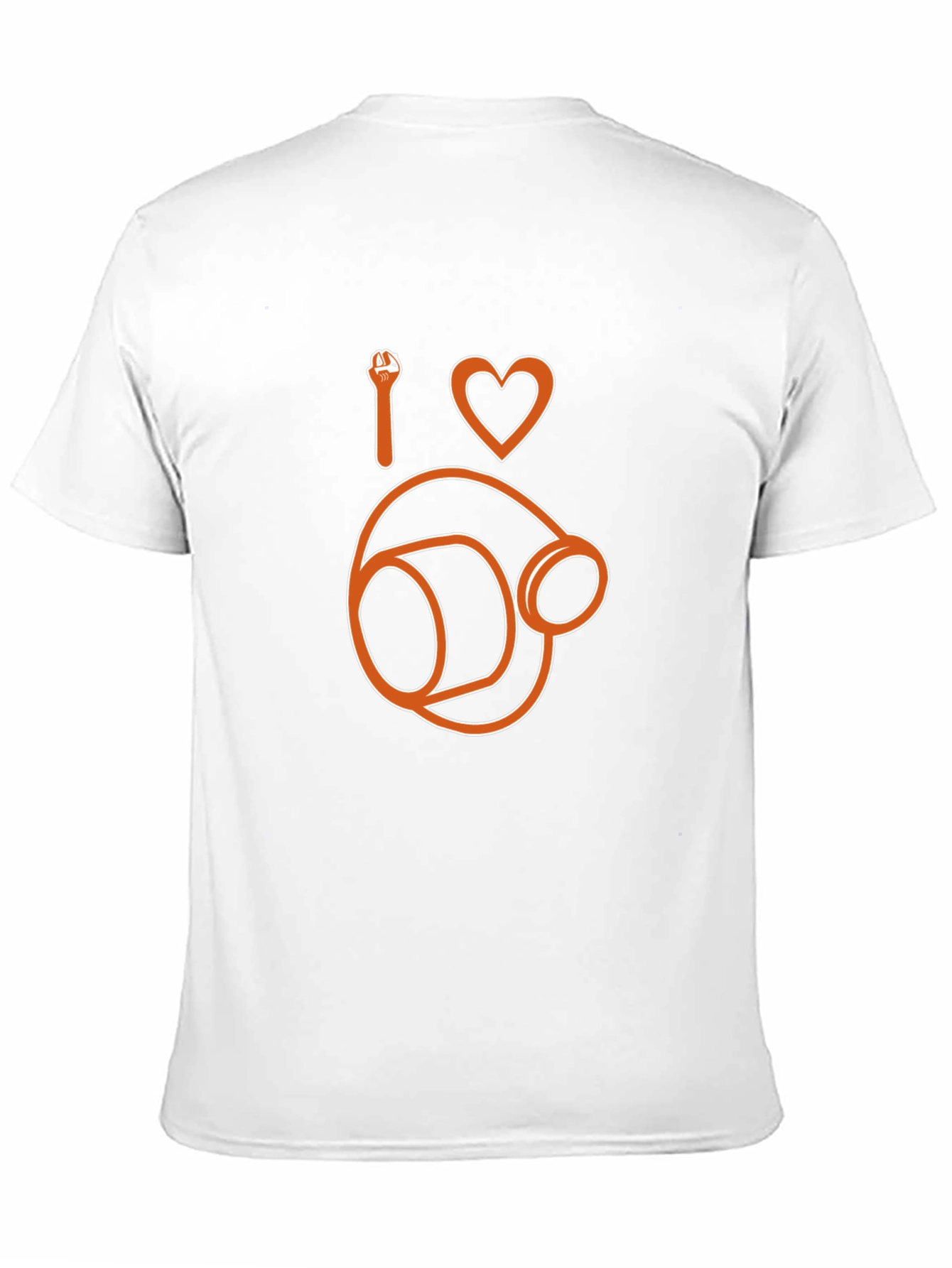 I Love Headset T-Shirt Gamer Tee
