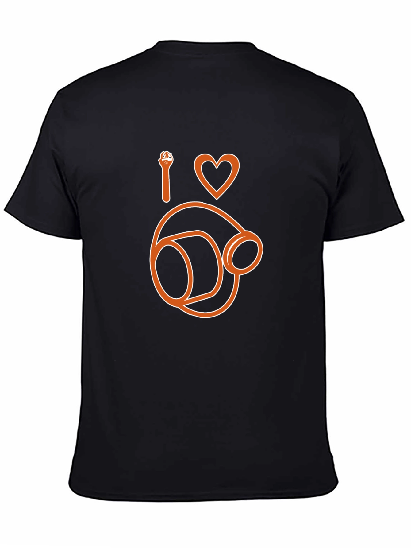 I Love Headset T-Shirt Gamer Tee
