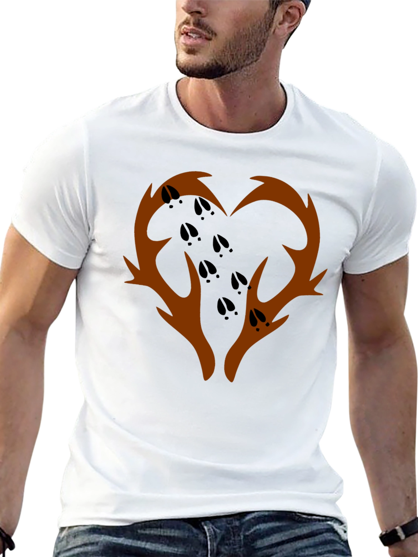 Antler Heart T-Shirt