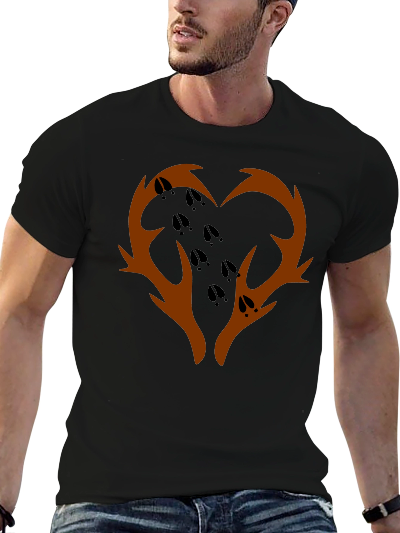 Antler Heart T-Shirt