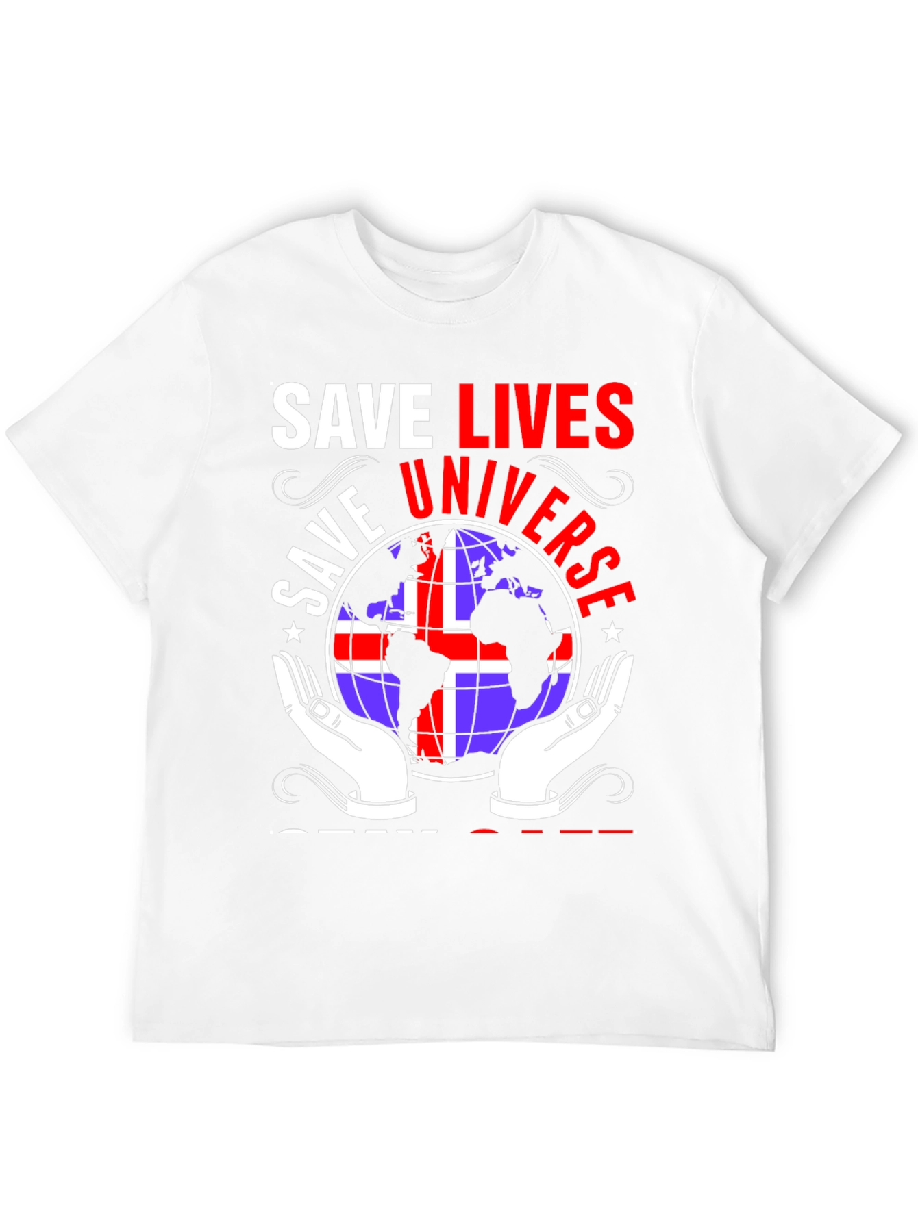 Save Lives Universe Graphic T-Shirt