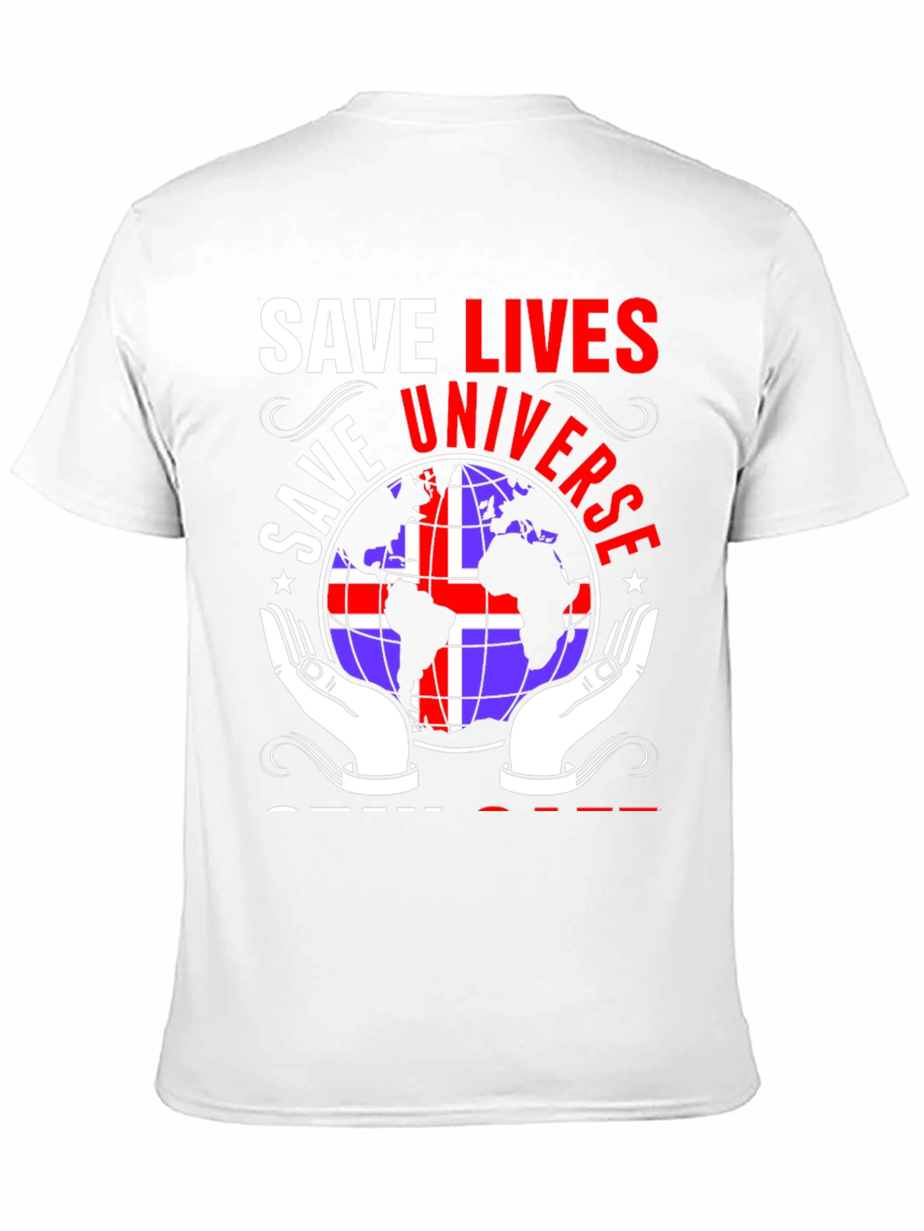 Save Lives Universe Graphic T-Shirt