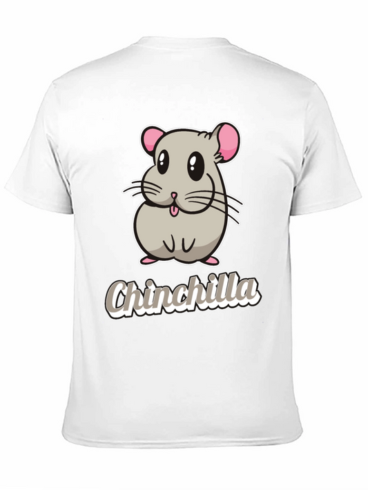 Cute Chinchilla Graphic T-Shirt - Soft Cotton Tee