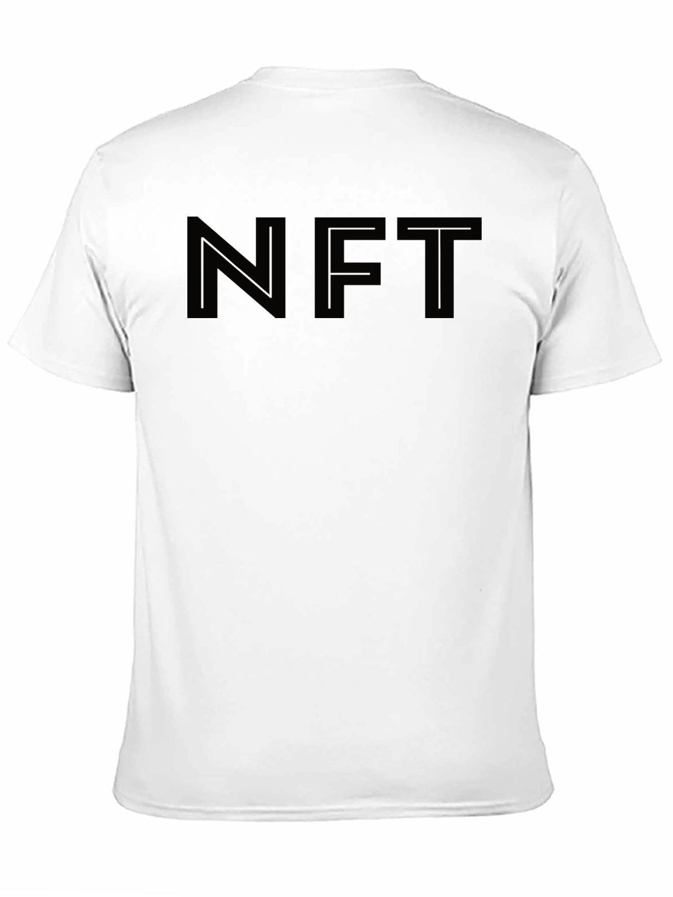 NFT Black Graphic Tee - Trendy Crypto Fashion