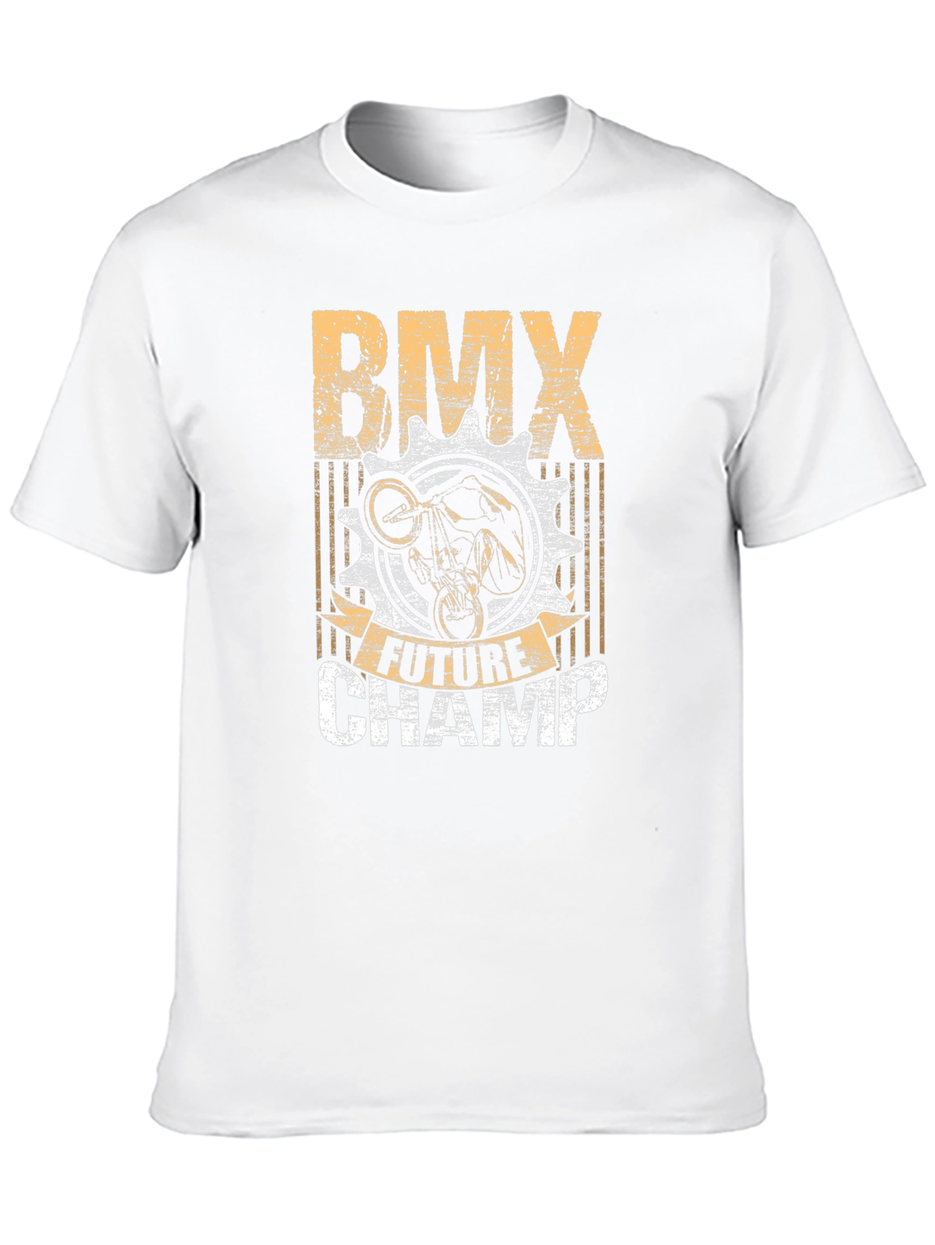 BMX Future Champ Graphic Tee - Black Cotton T-Shirt