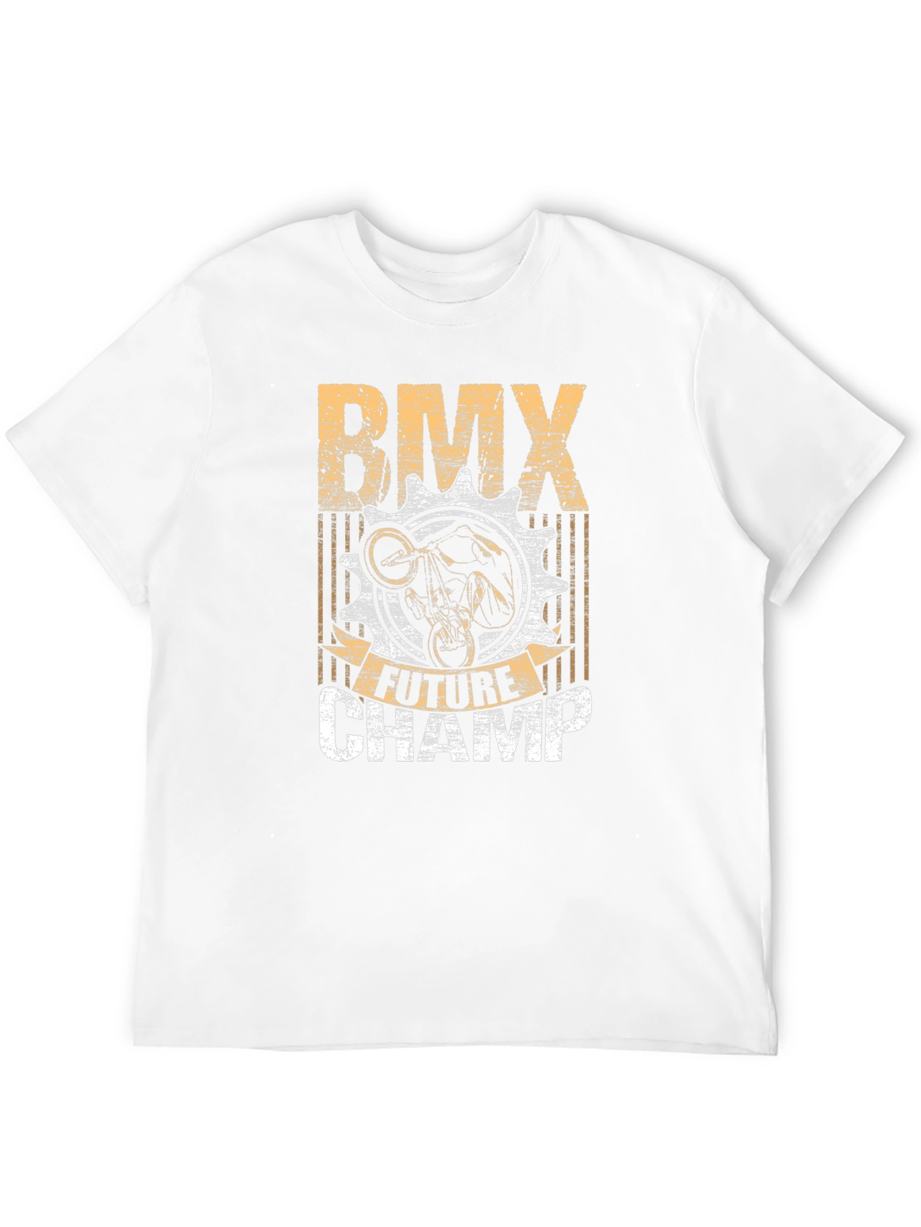BMX Future Champ Graphic Tee - Black Cotton T-Shirt