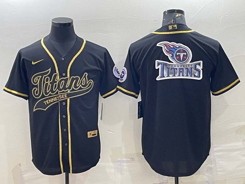 Men's Tennessee Titans Black Fashion Jerseys