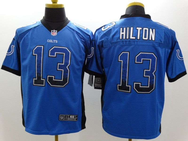Men's Indianapolis Colts T.Y. Hilton #13 Blue Game Player Jerseys