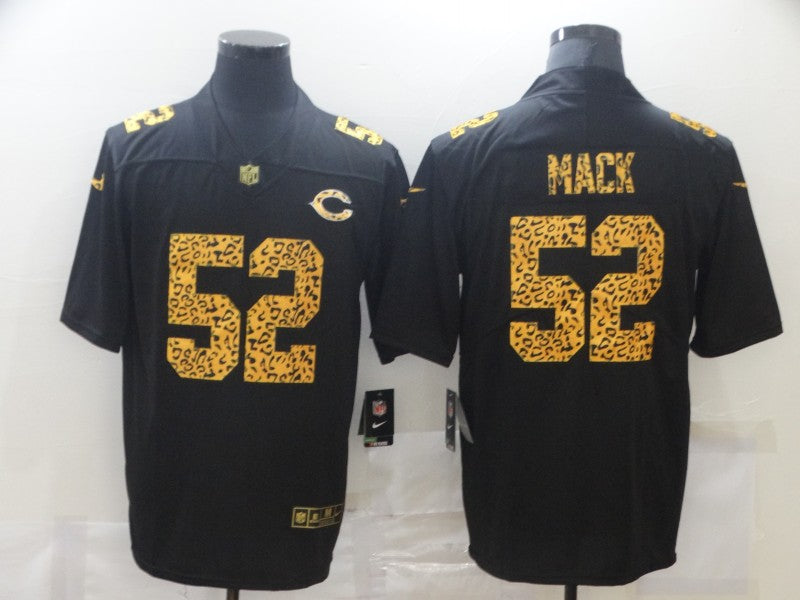 Men's Chicago Bears Khalil Mack #52 Black Player Game Jerseys