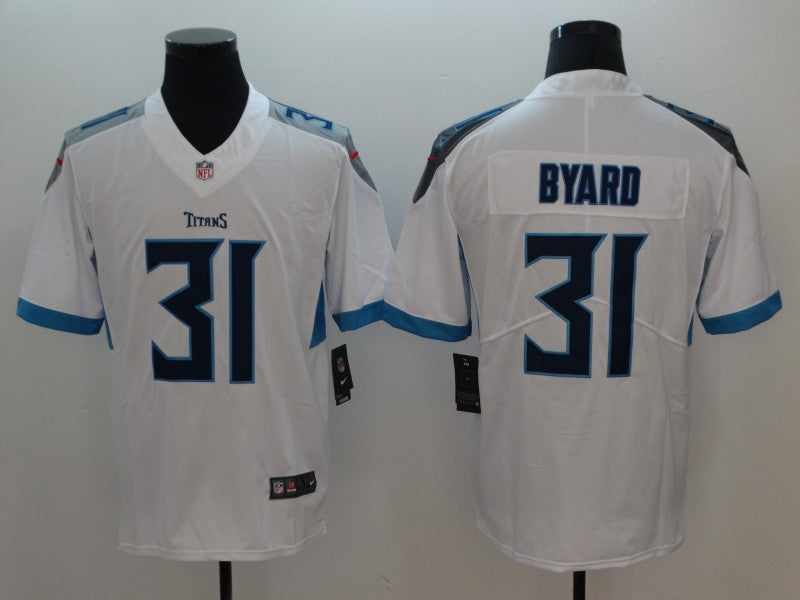 Men's Tennessee Titans Kevin Byard #31 White Game Jerseys
