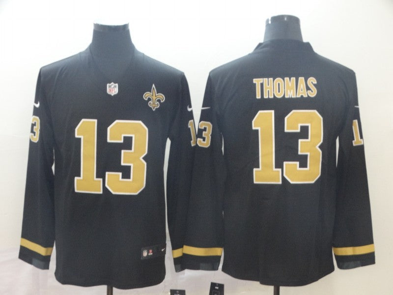 Men's New Orleans Saints #13 Michael Thomas Black Player Jerseys