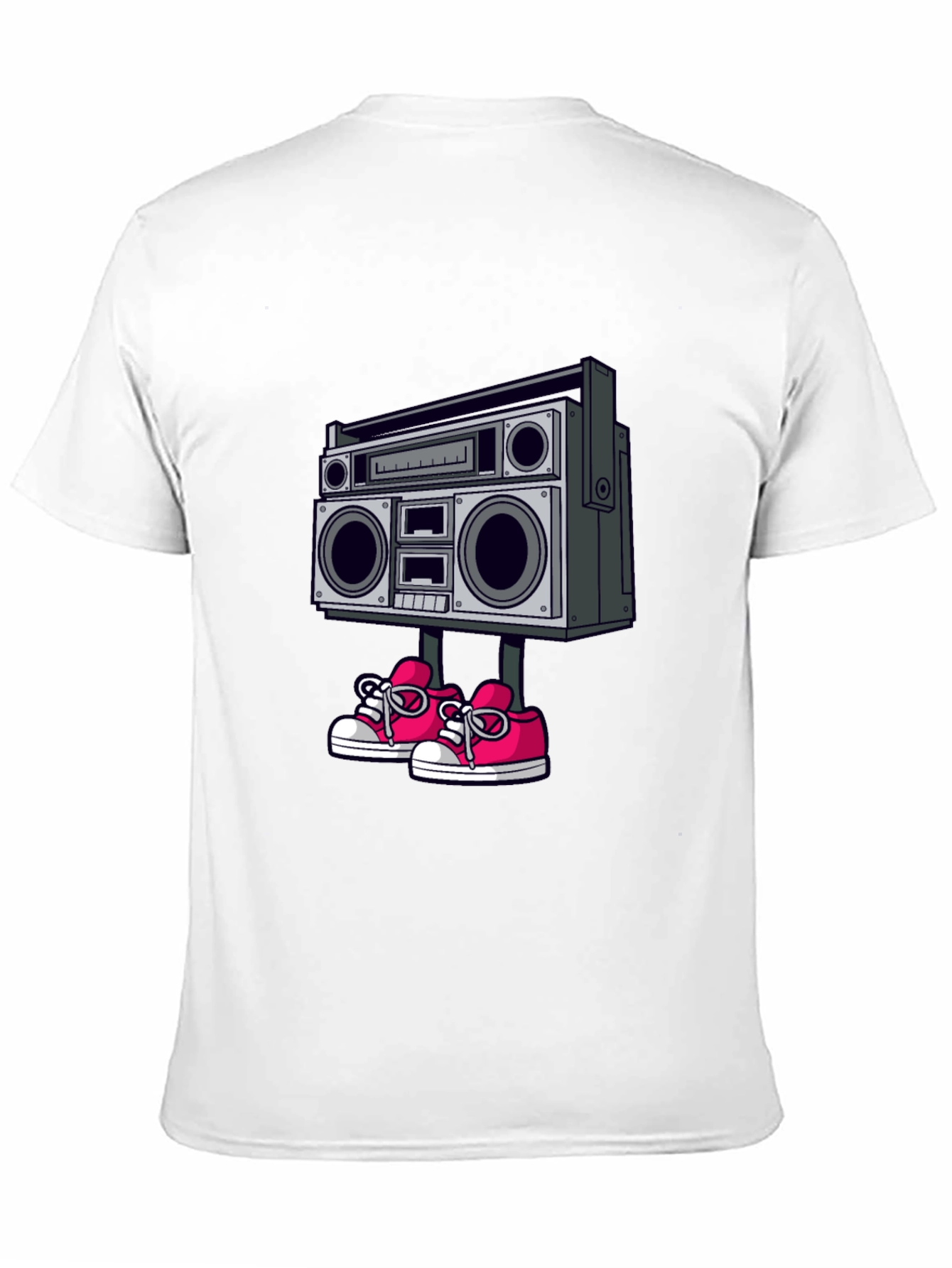 Boombox Walker Graphic Tee - Retro Style!