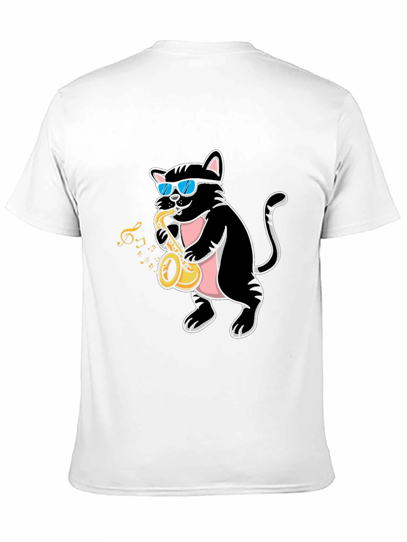 Cool Cat Saxophone T-Shirt
