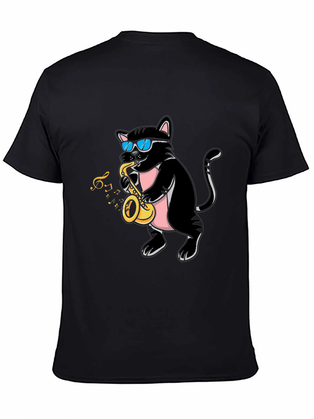 Cool Cat Saxophone T-Shirt