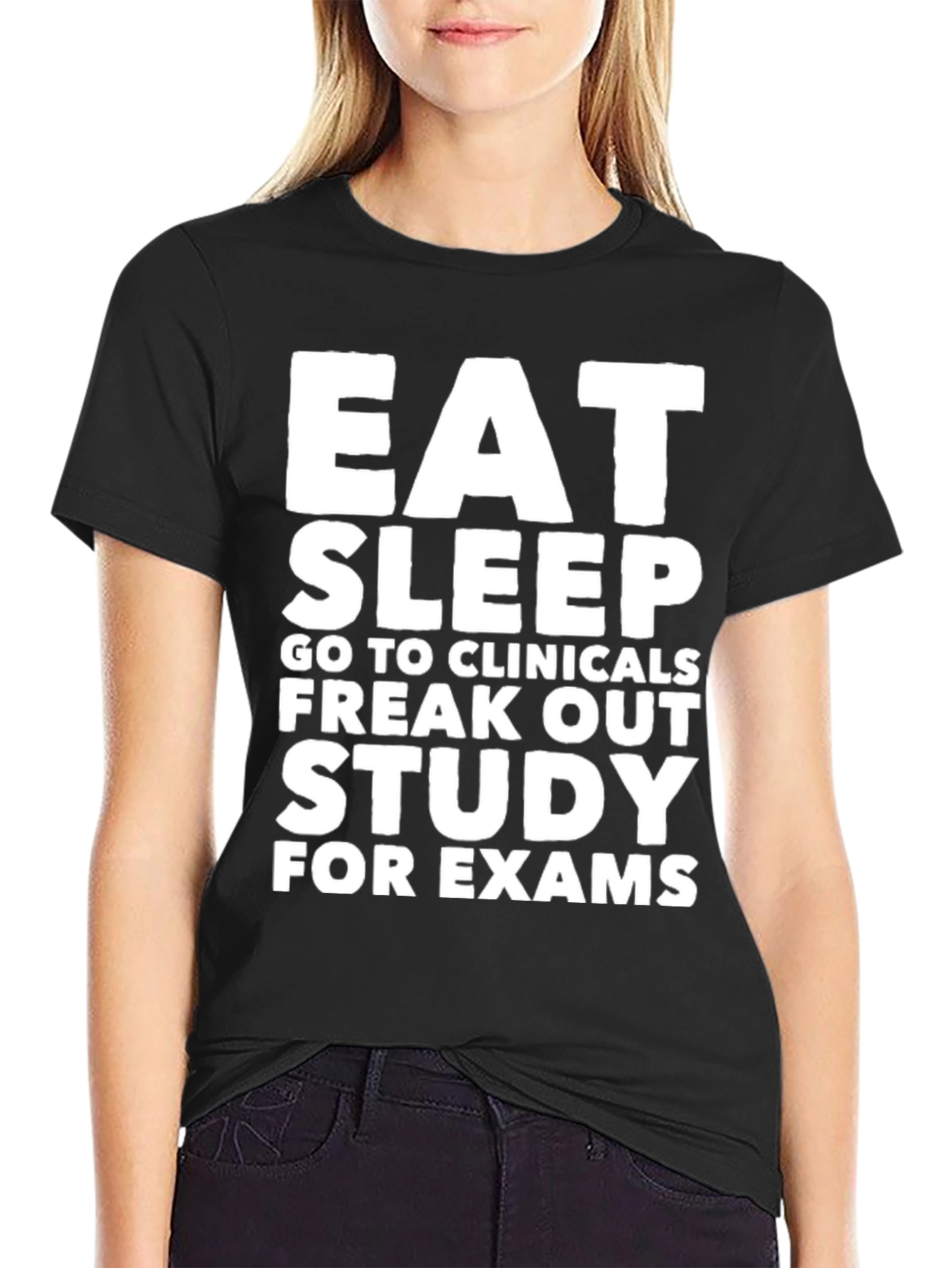 Eat Sleep Clinicals T-Shirt | Study for Exams