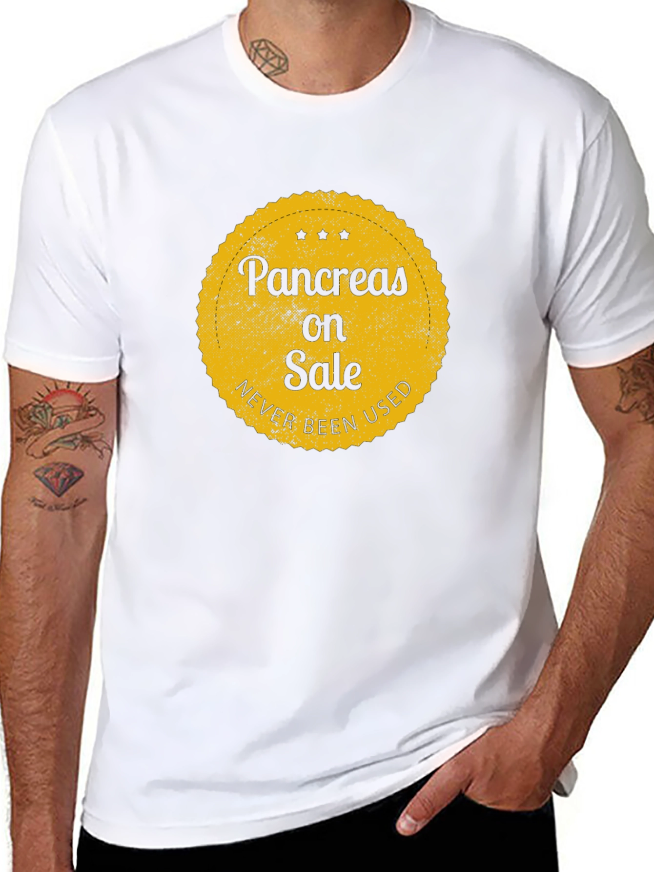 Pancreas on Sale Funny Graphic T-Shirt